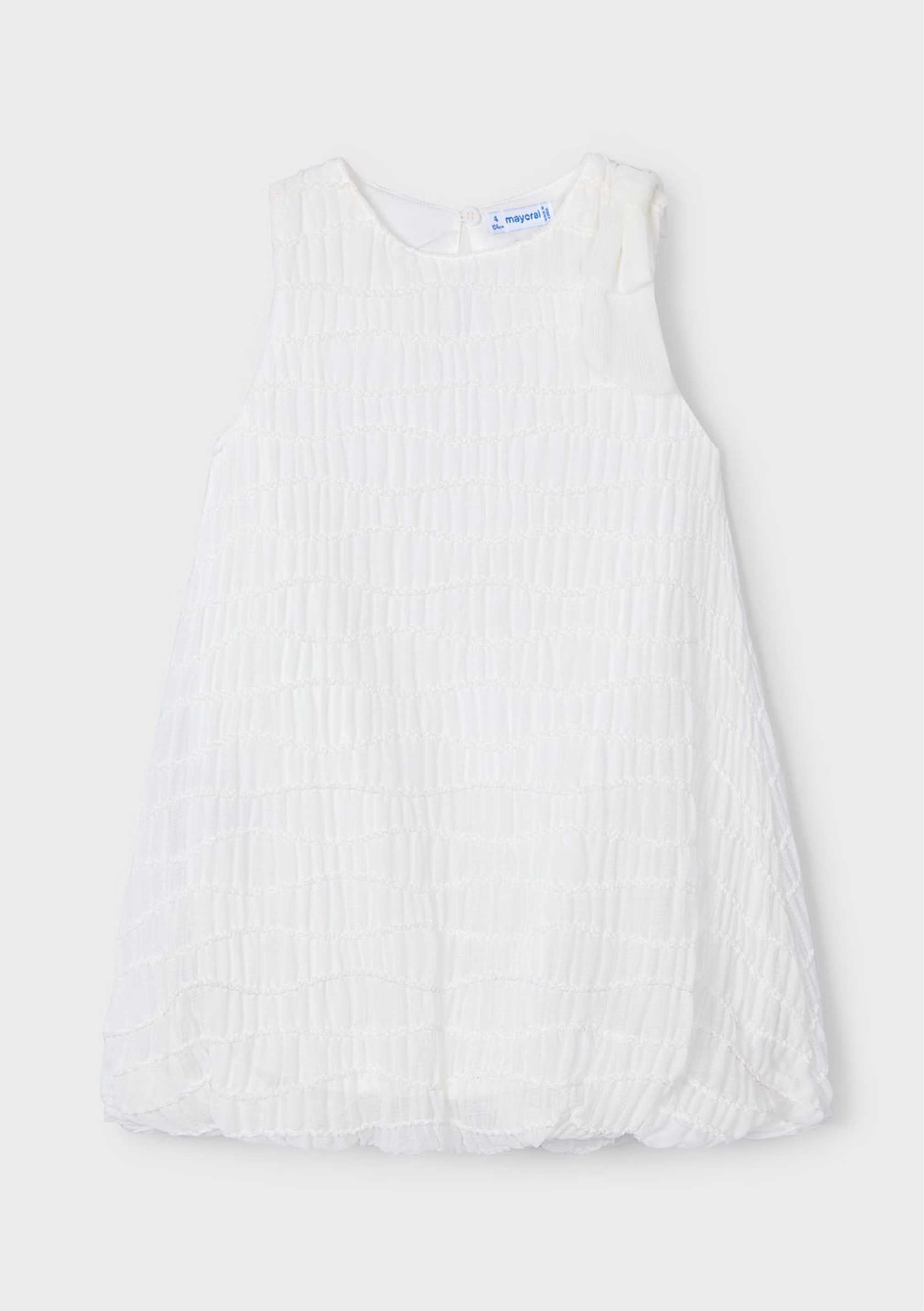 Vestido Globo Blanco
