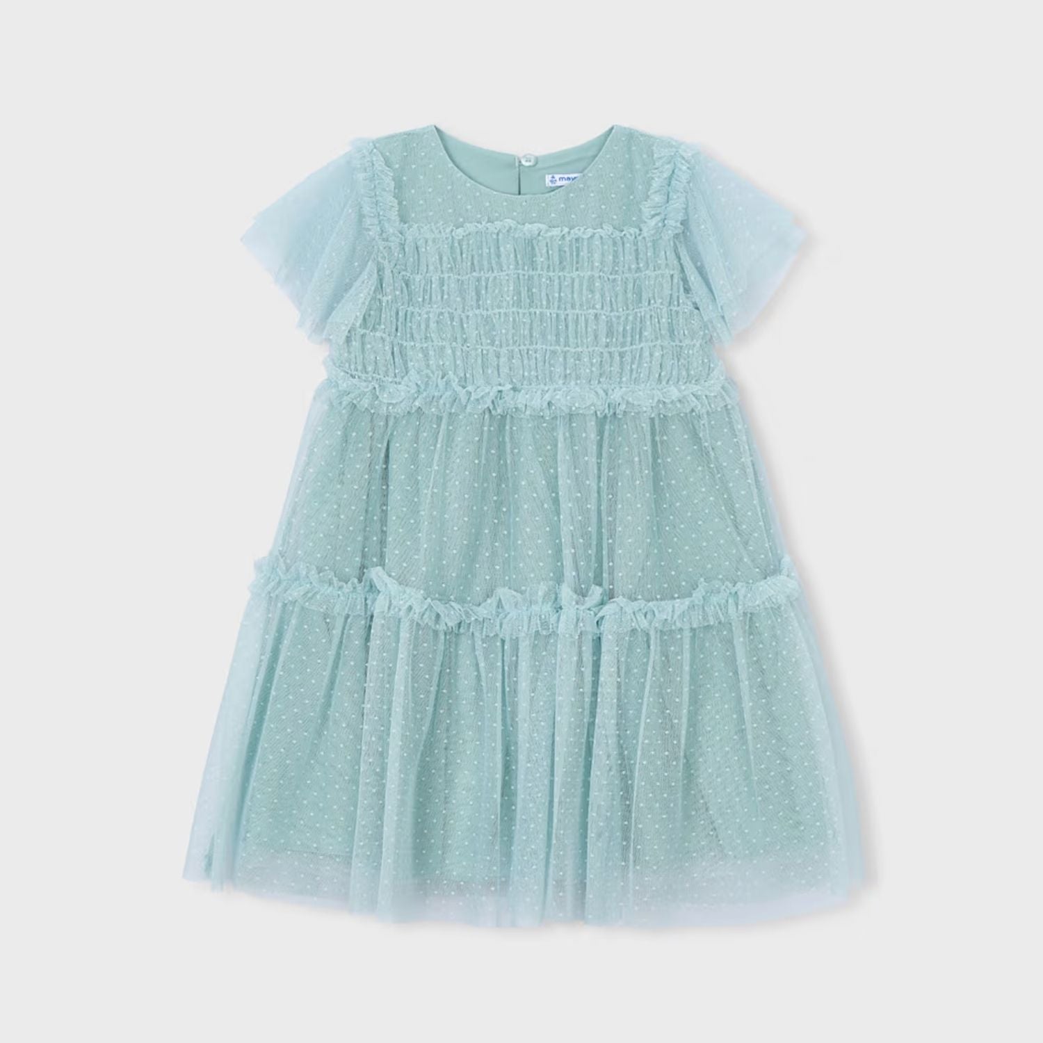 Vestido Tul Plumeti Lago