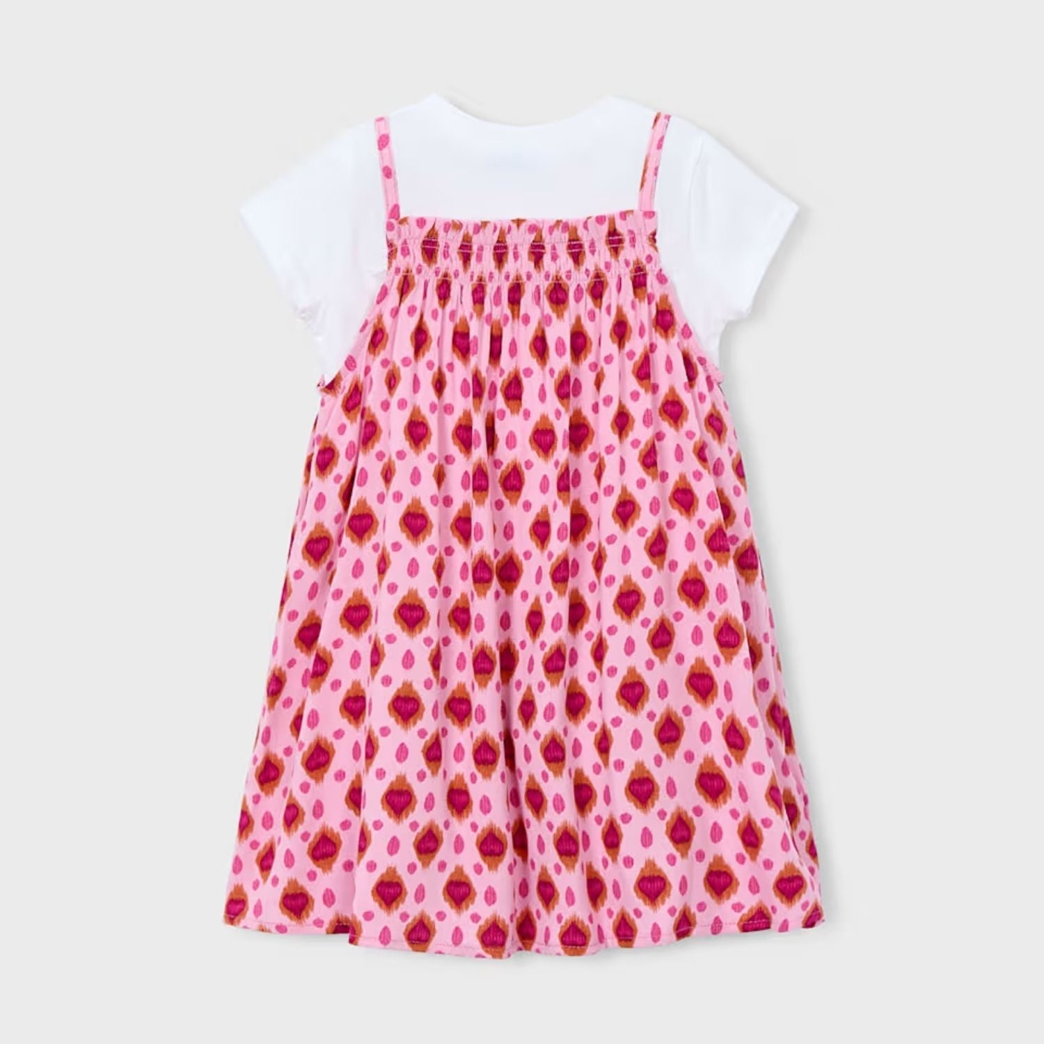 Vestido Combinado Tribal Hearts Candy