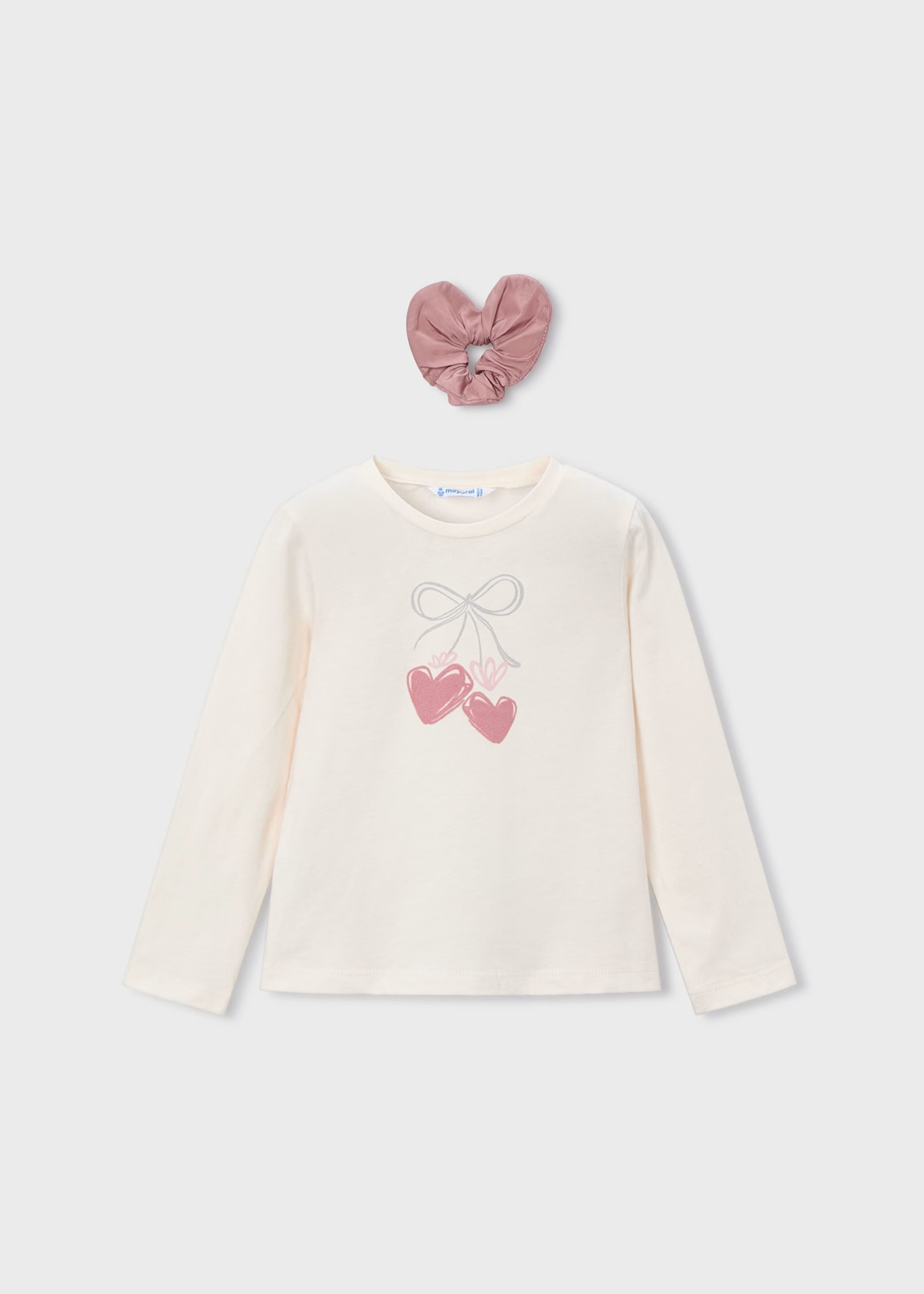 Camiseta Coletero Cherry Hearts 100% Cotton