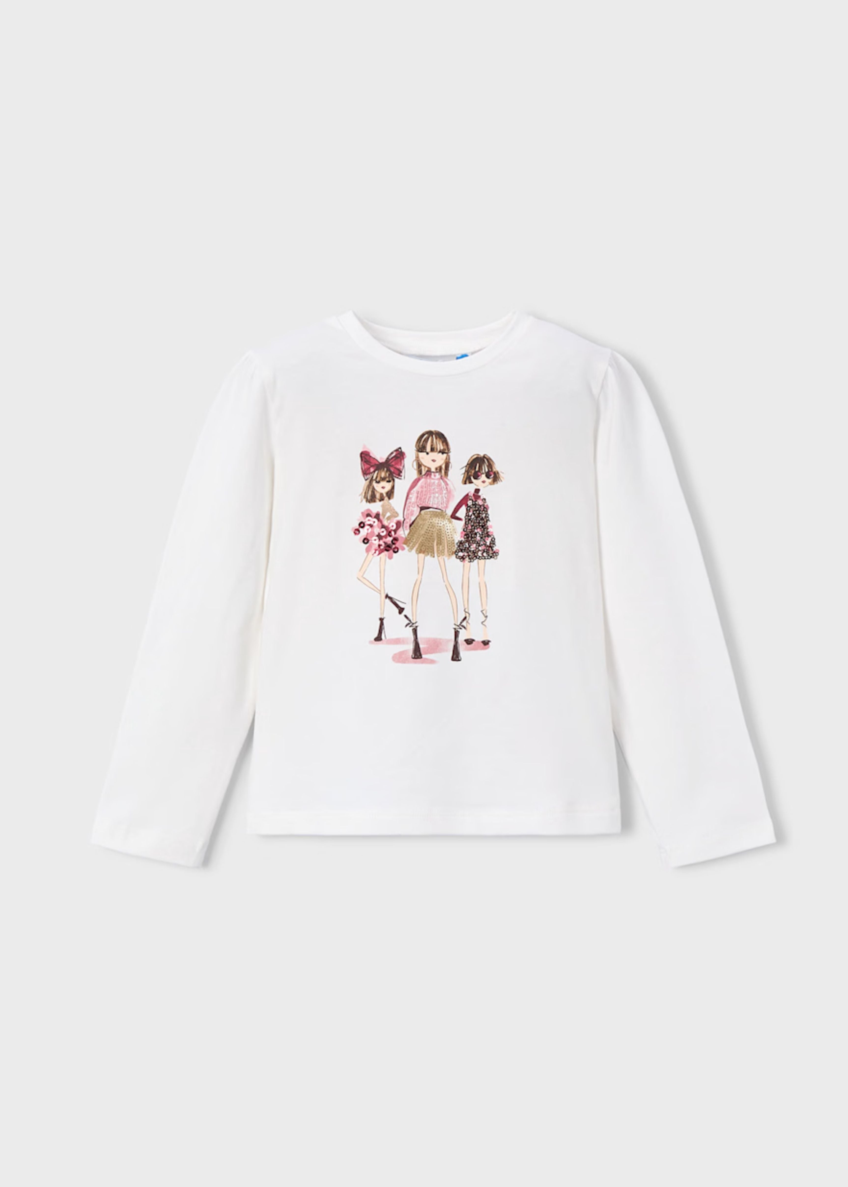 Camiseta Nata Cereza Fashion Friends 100% Cotton