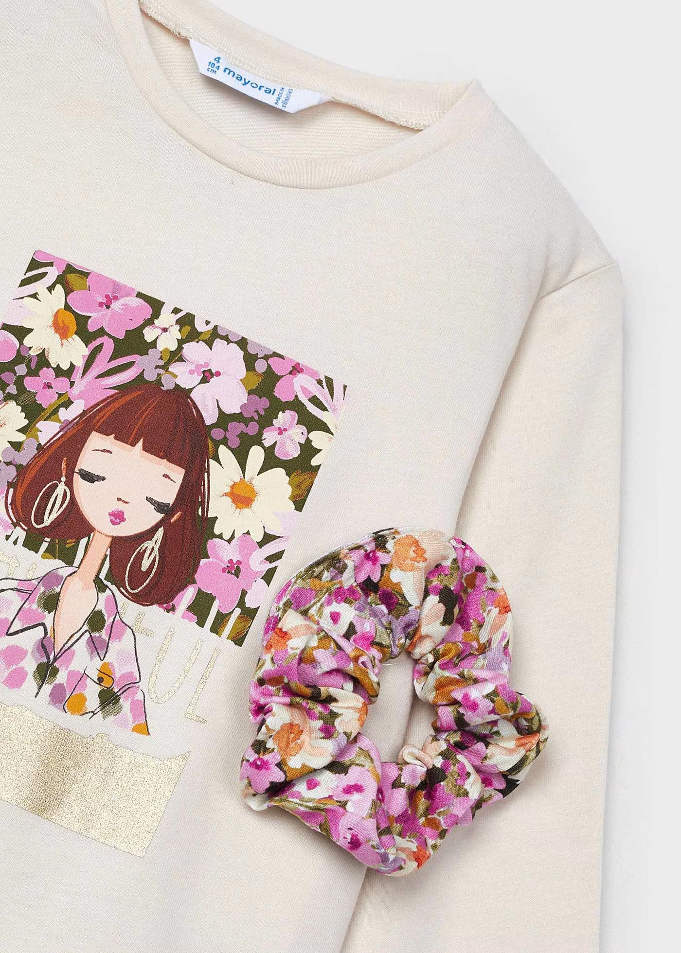 Camiseta Colero Estampado Niña