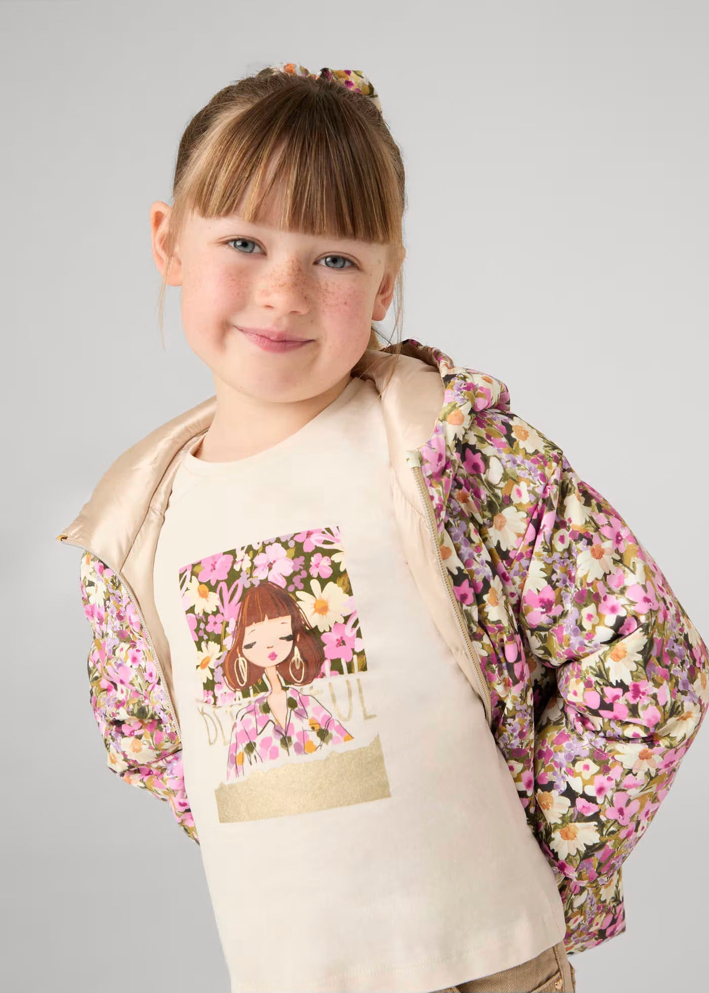 Camiseta Colero Estampado Niña