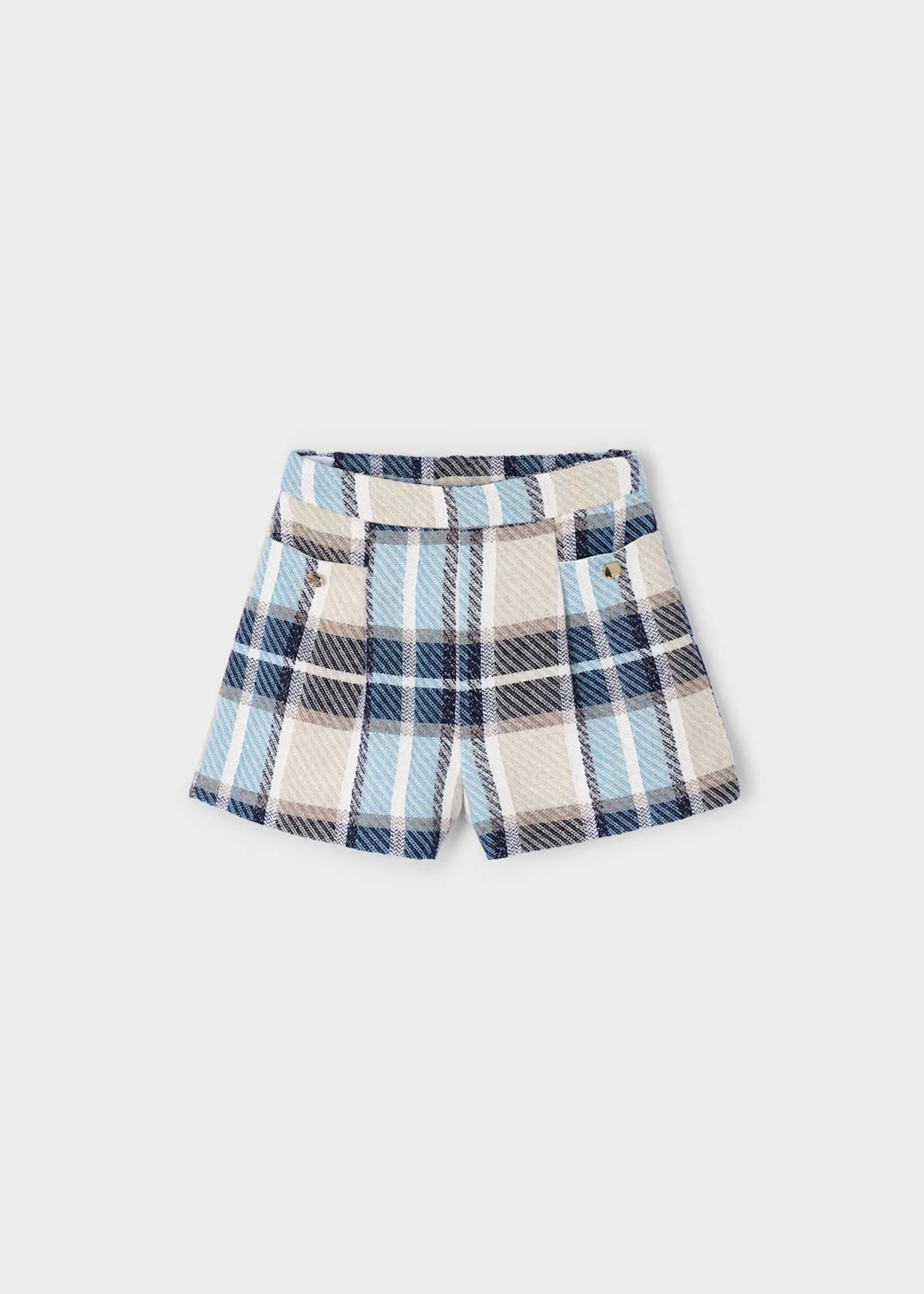 Short Cuadros Marino