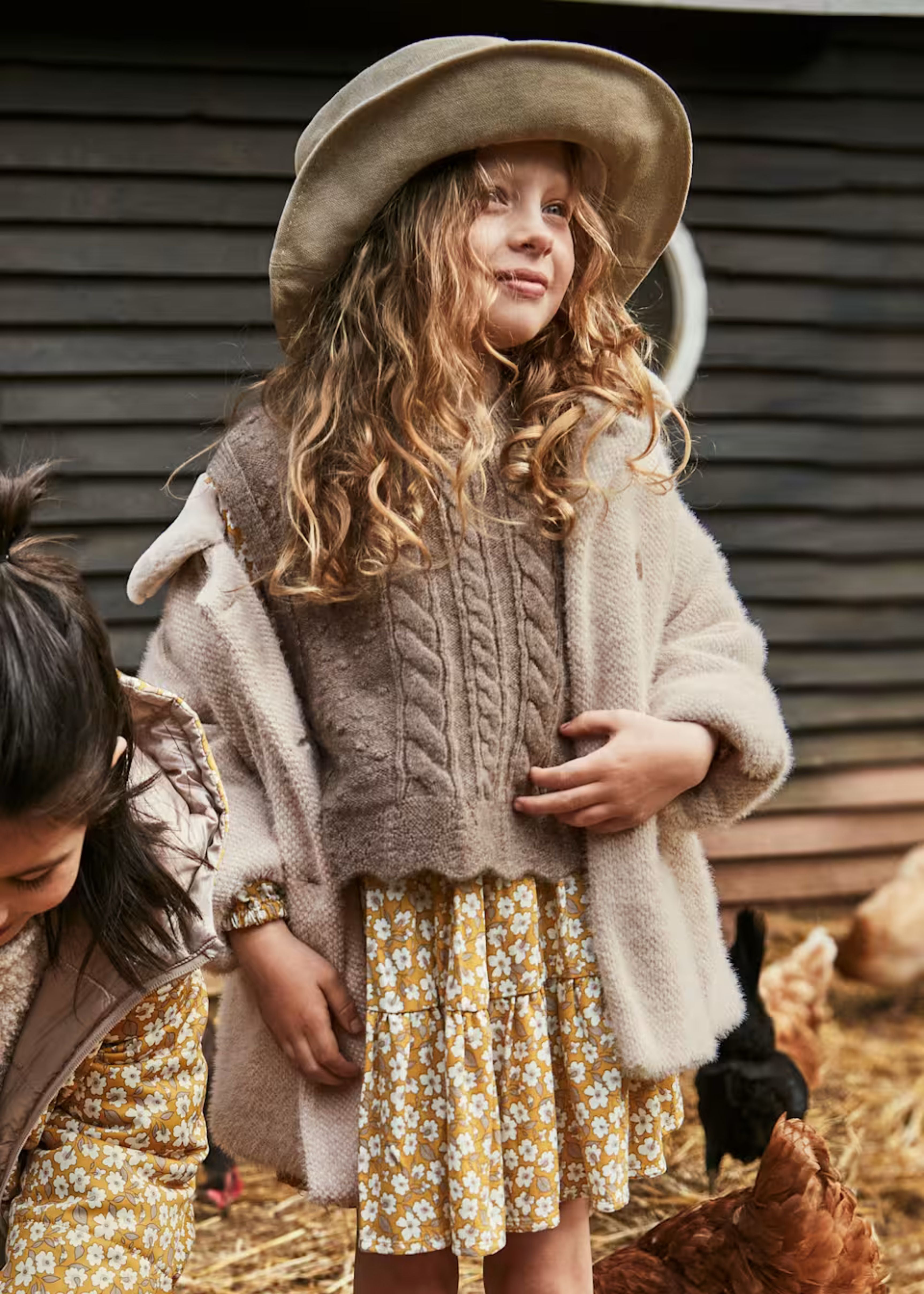 Chaleco Tejido Lazos