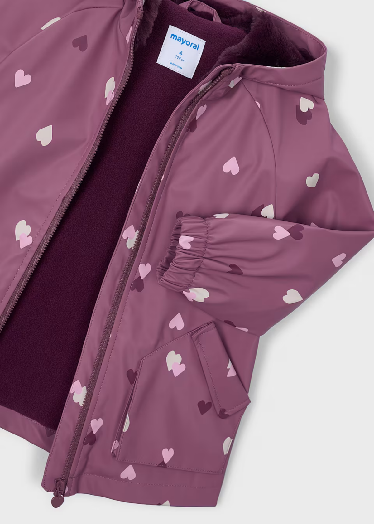Chubasquero Impermeable Violeta
