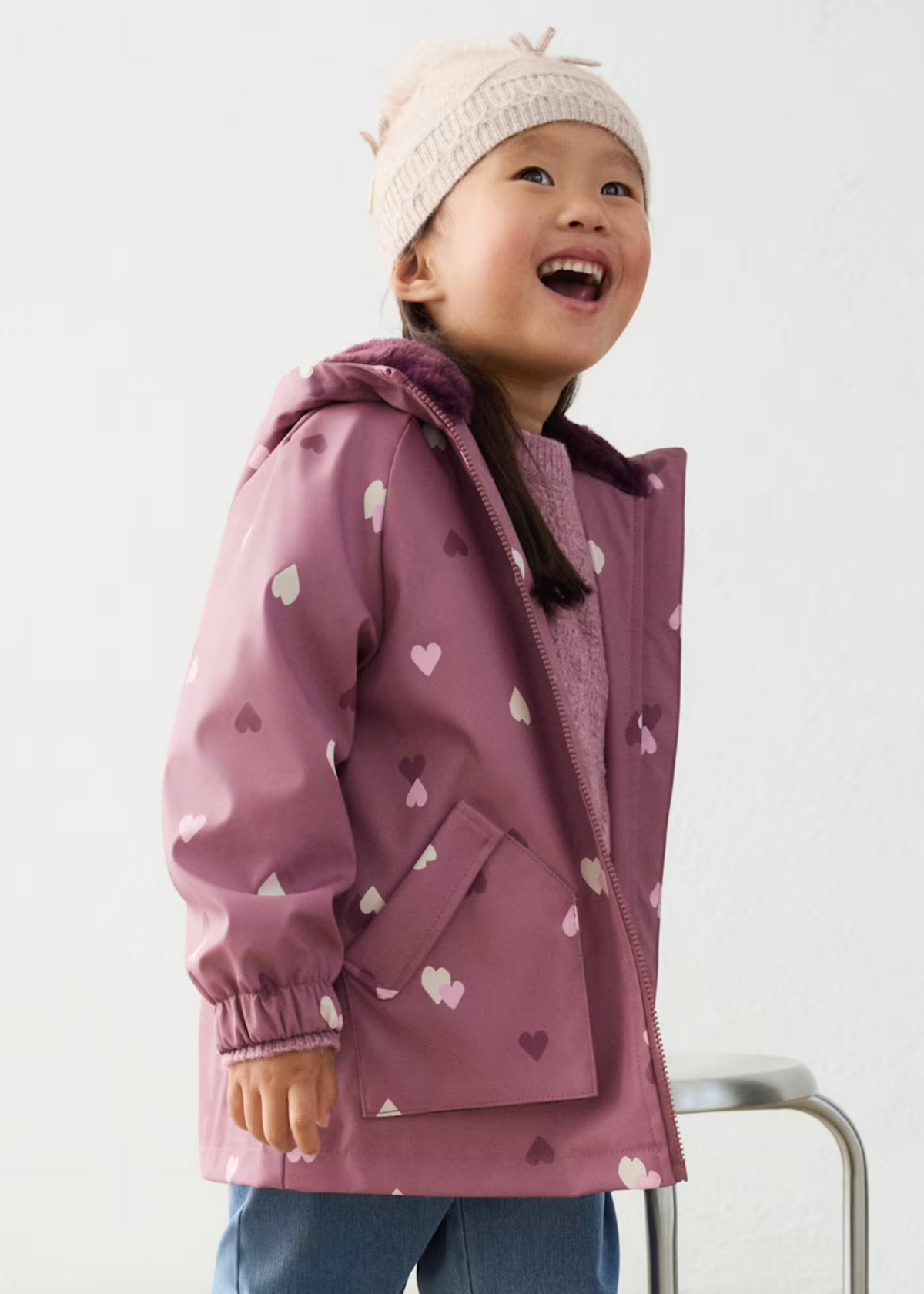 Chubasquero Impermeable Violeta