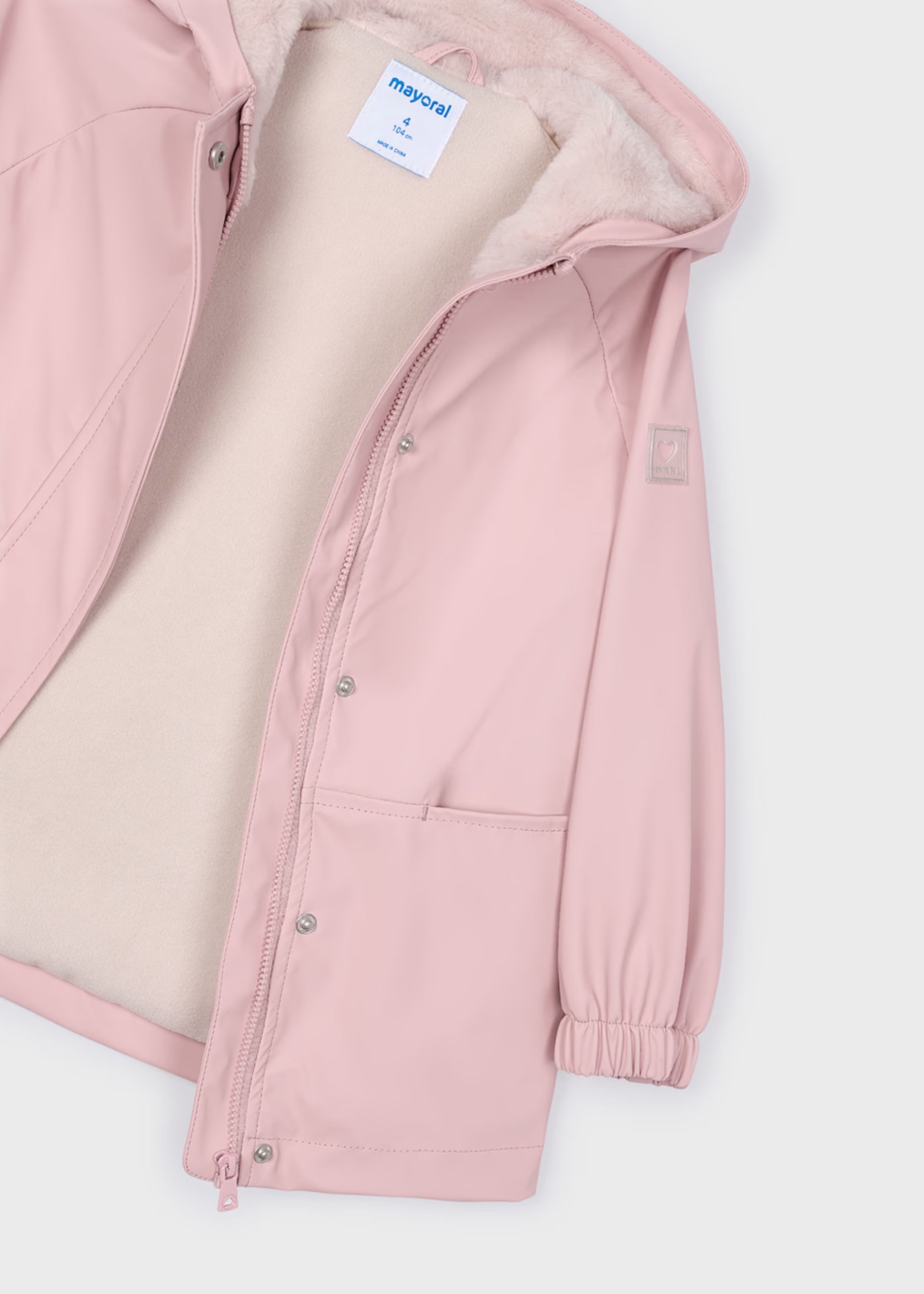 Chubasquero Hooded Impermeable Nude