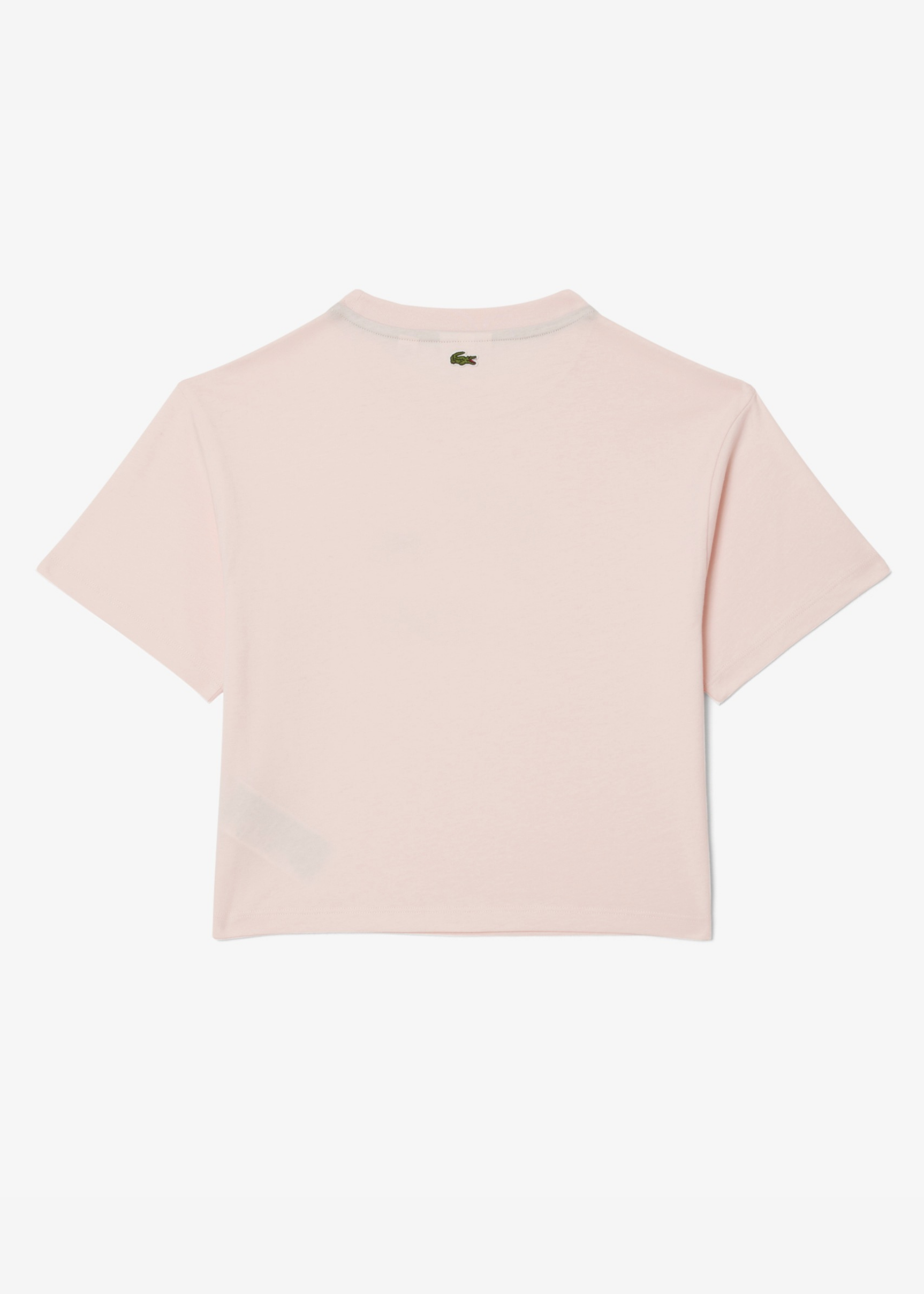 Camiseta Lacoste Kids Oversized con Estampado