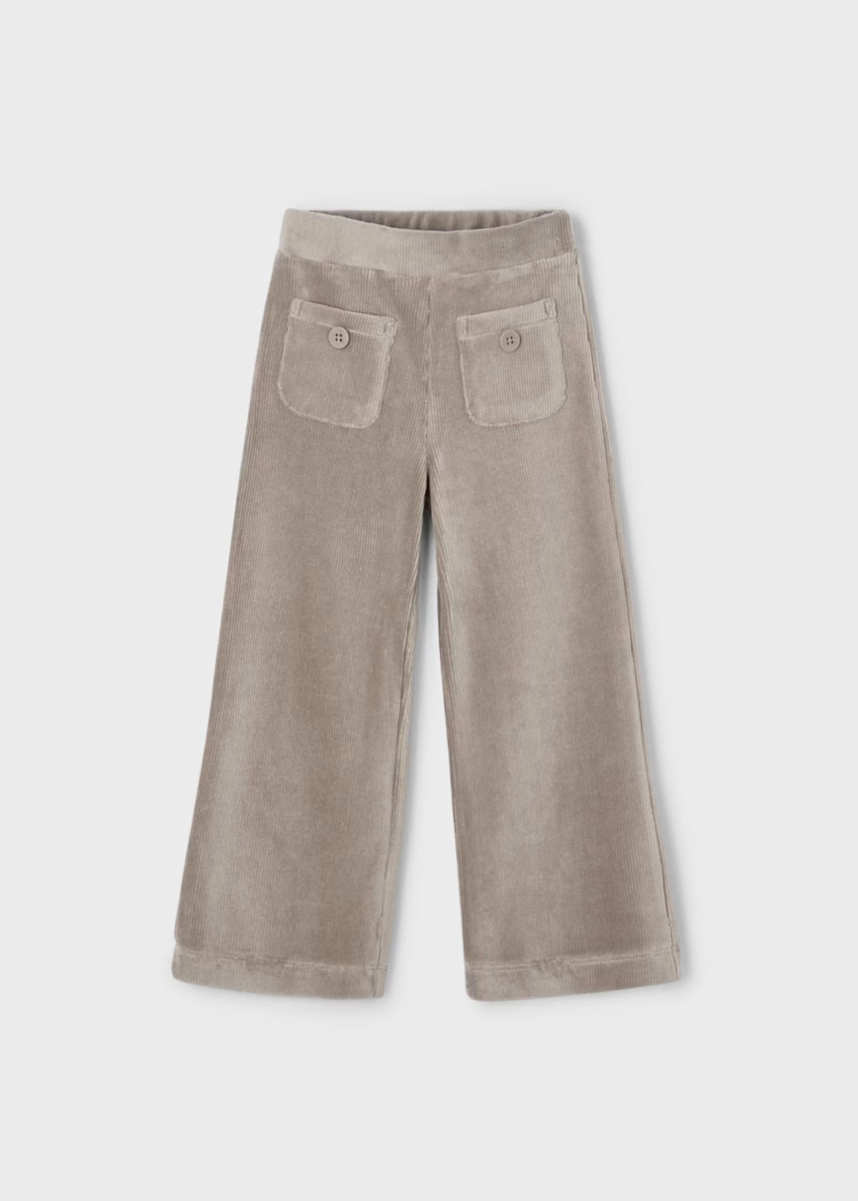 Pantalón Wide Leg Pana Topo