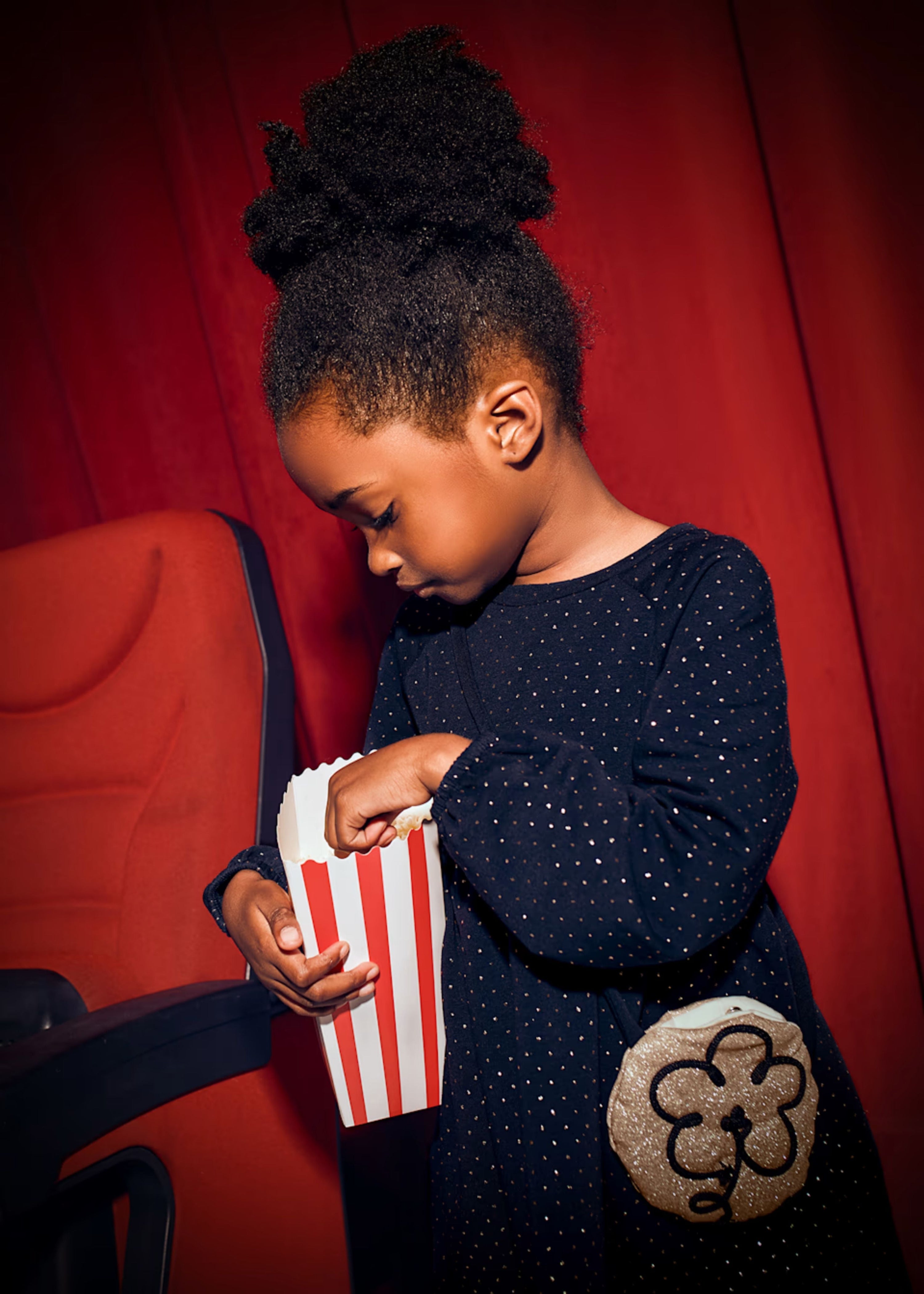 Vestido Studs Marino - Mini Cartera