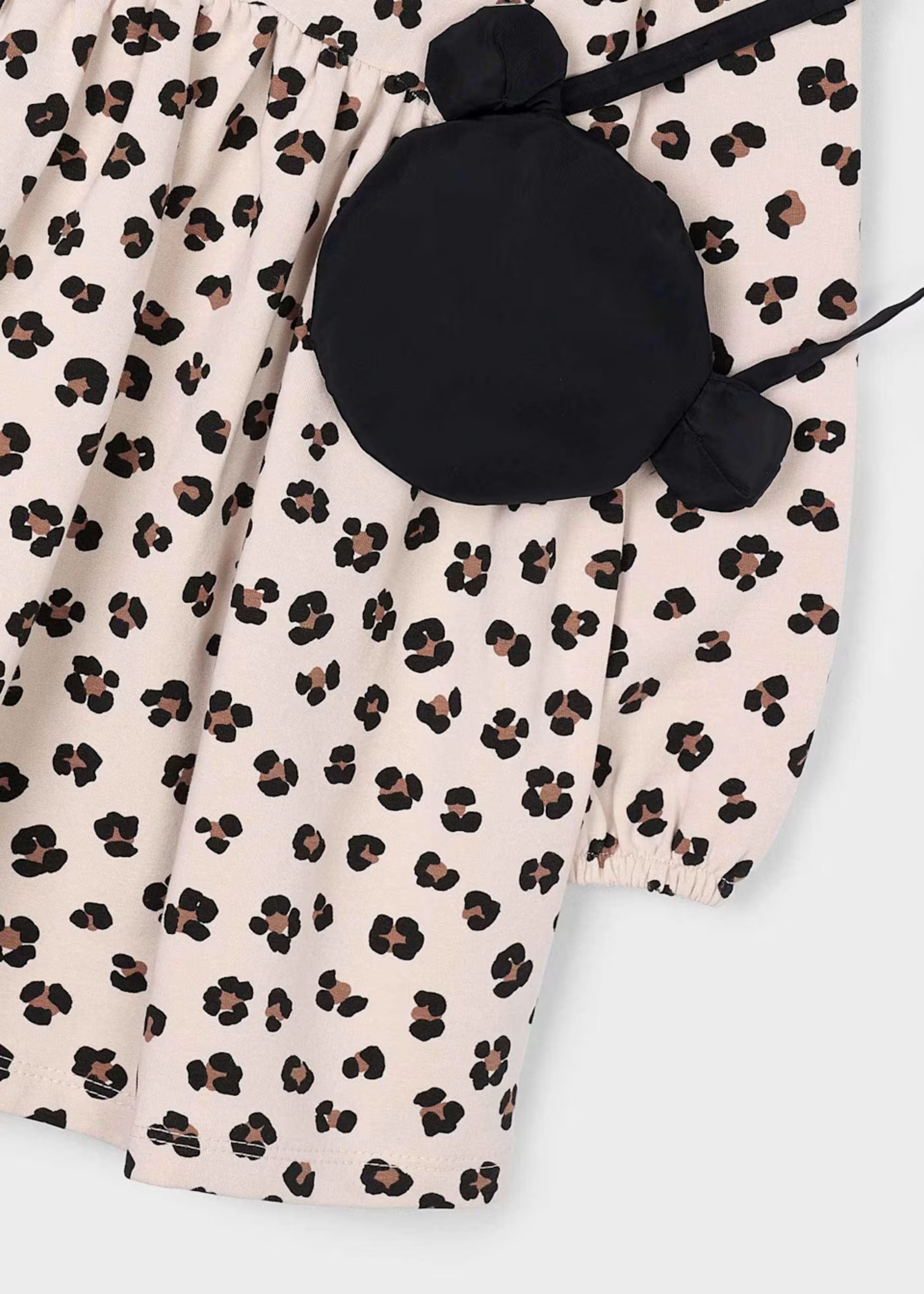 Vestido Mini Cartera Animal Print