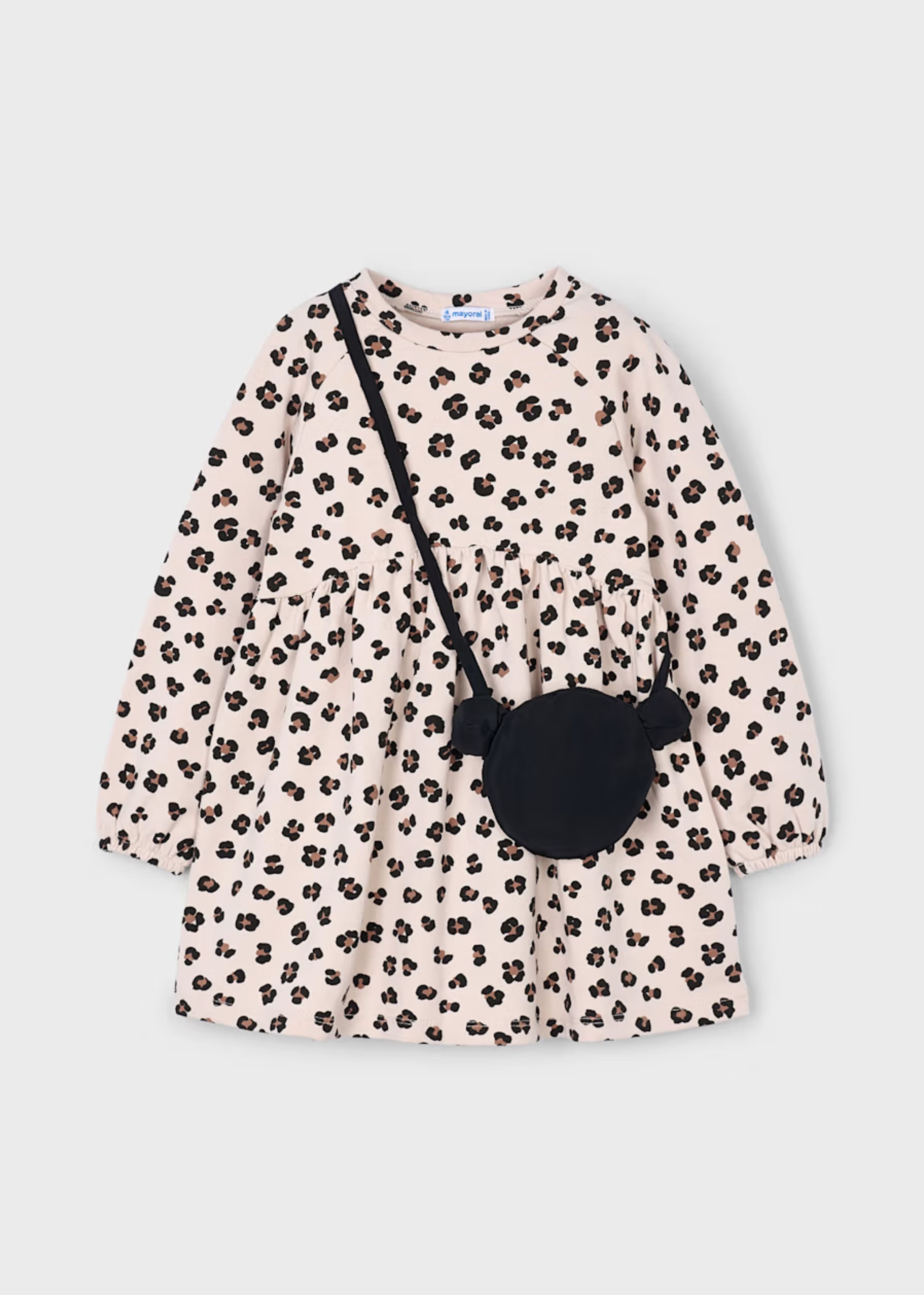 Vestido Mini Cartera Animal Print