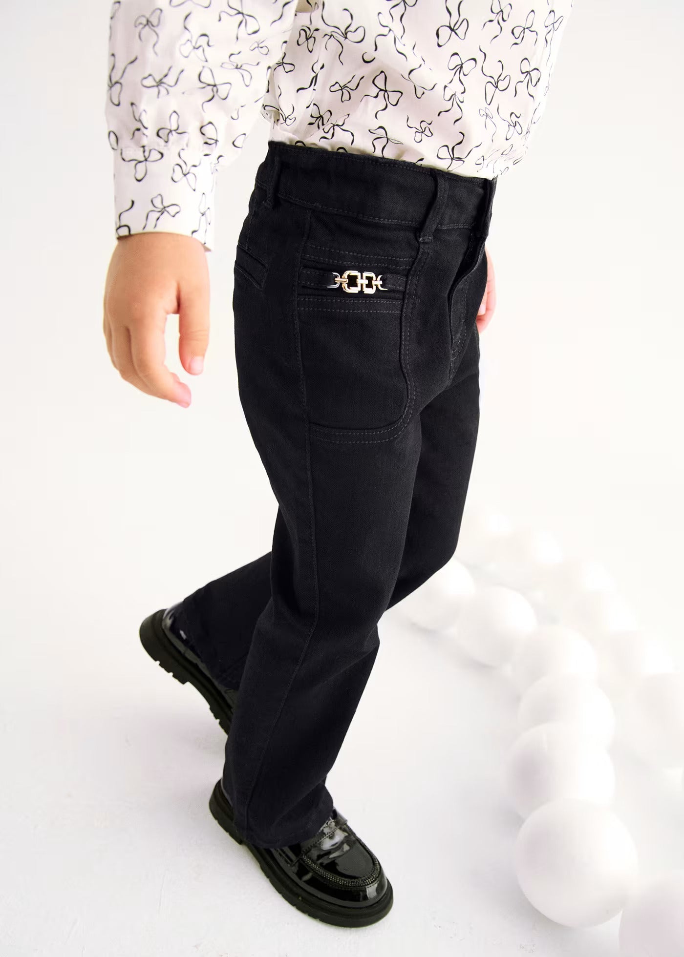 Jean Flare Negro