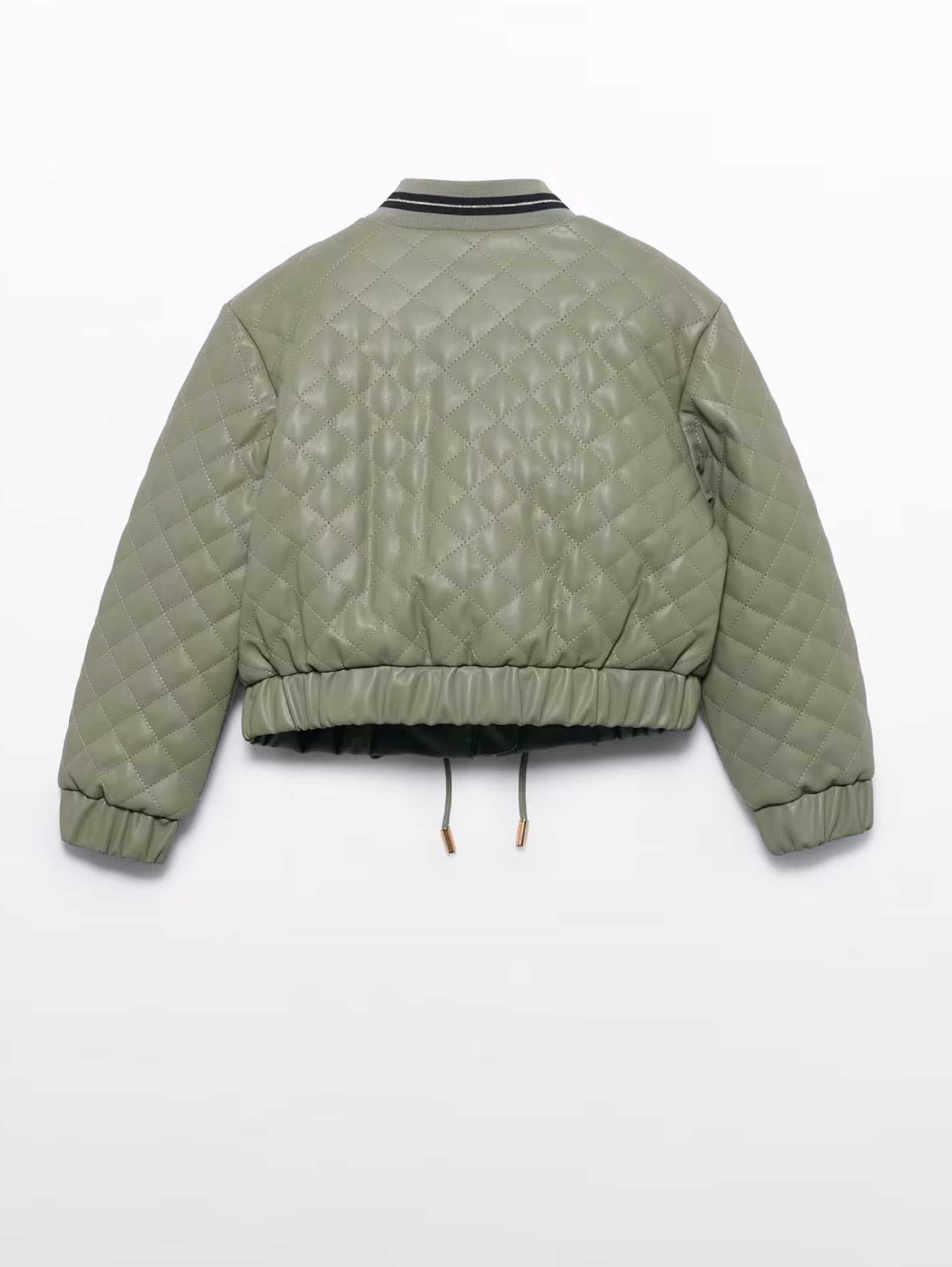 Chaqueta Polipiel Acolchada