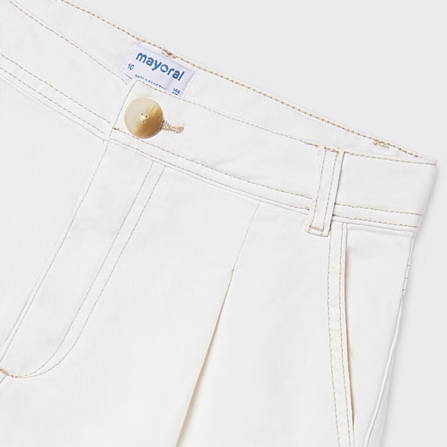 Pantalón Sarga Crudo