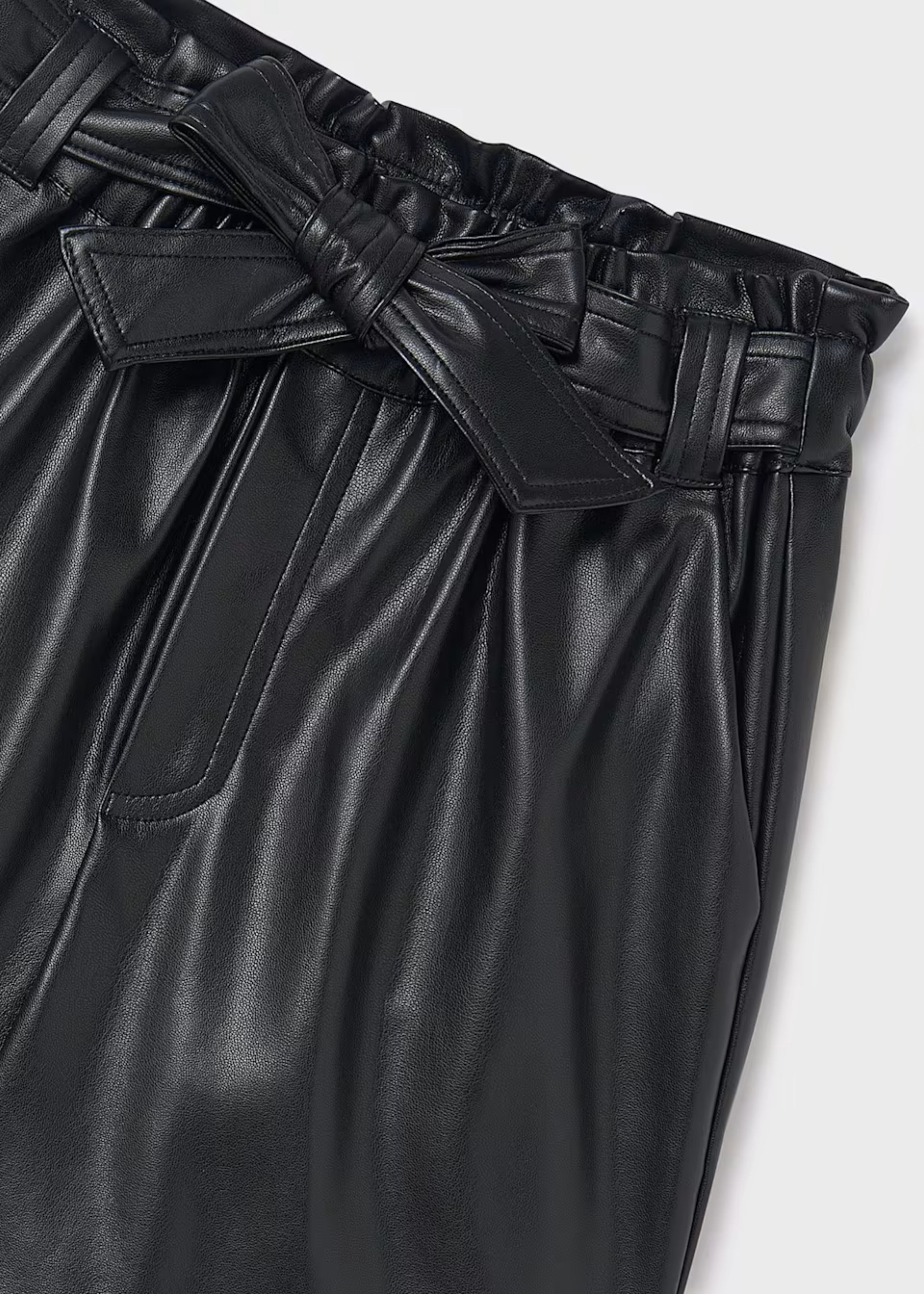 Short Polipiel Lazo Negro