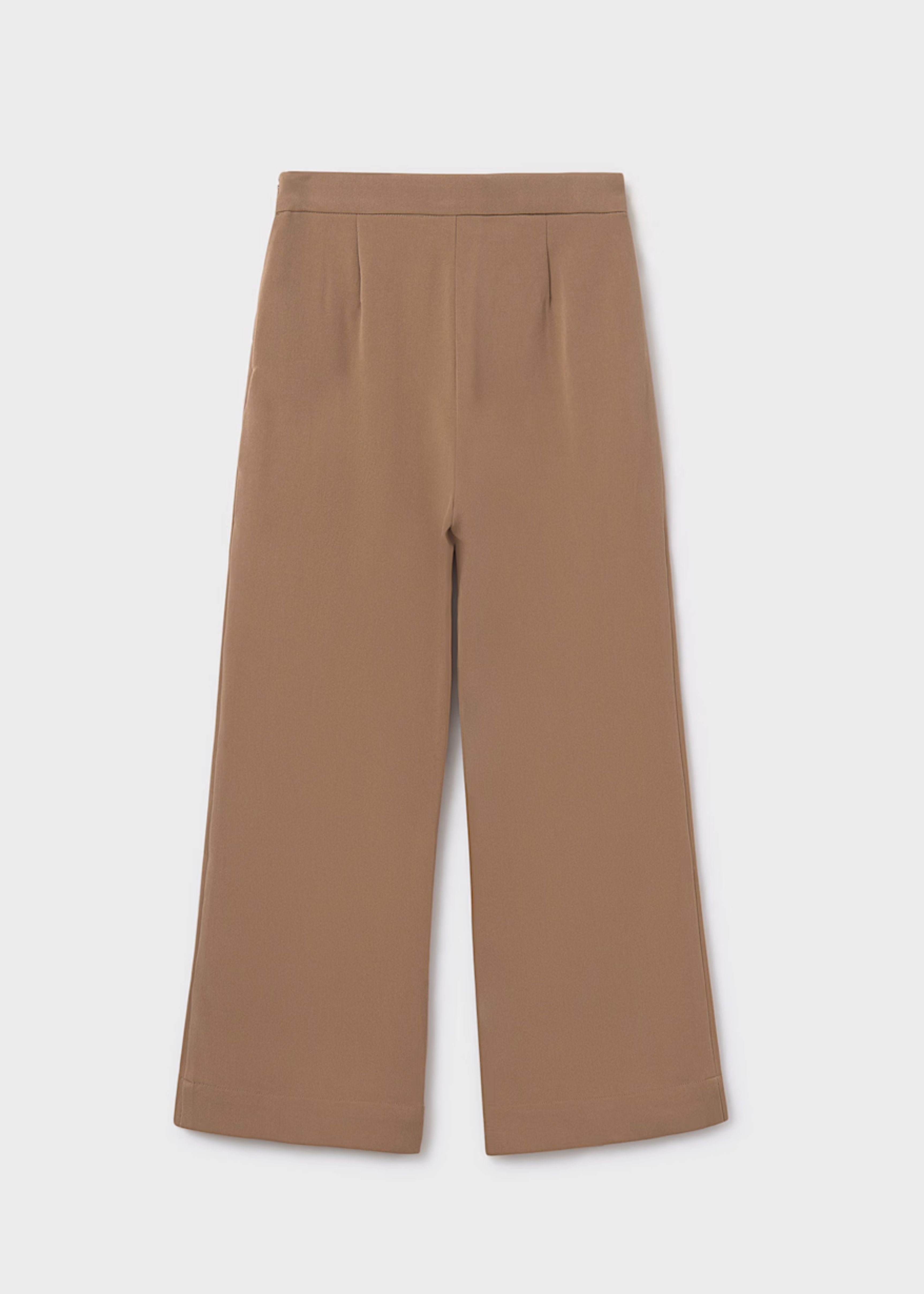 Pantalón Wide Leg Cámel
