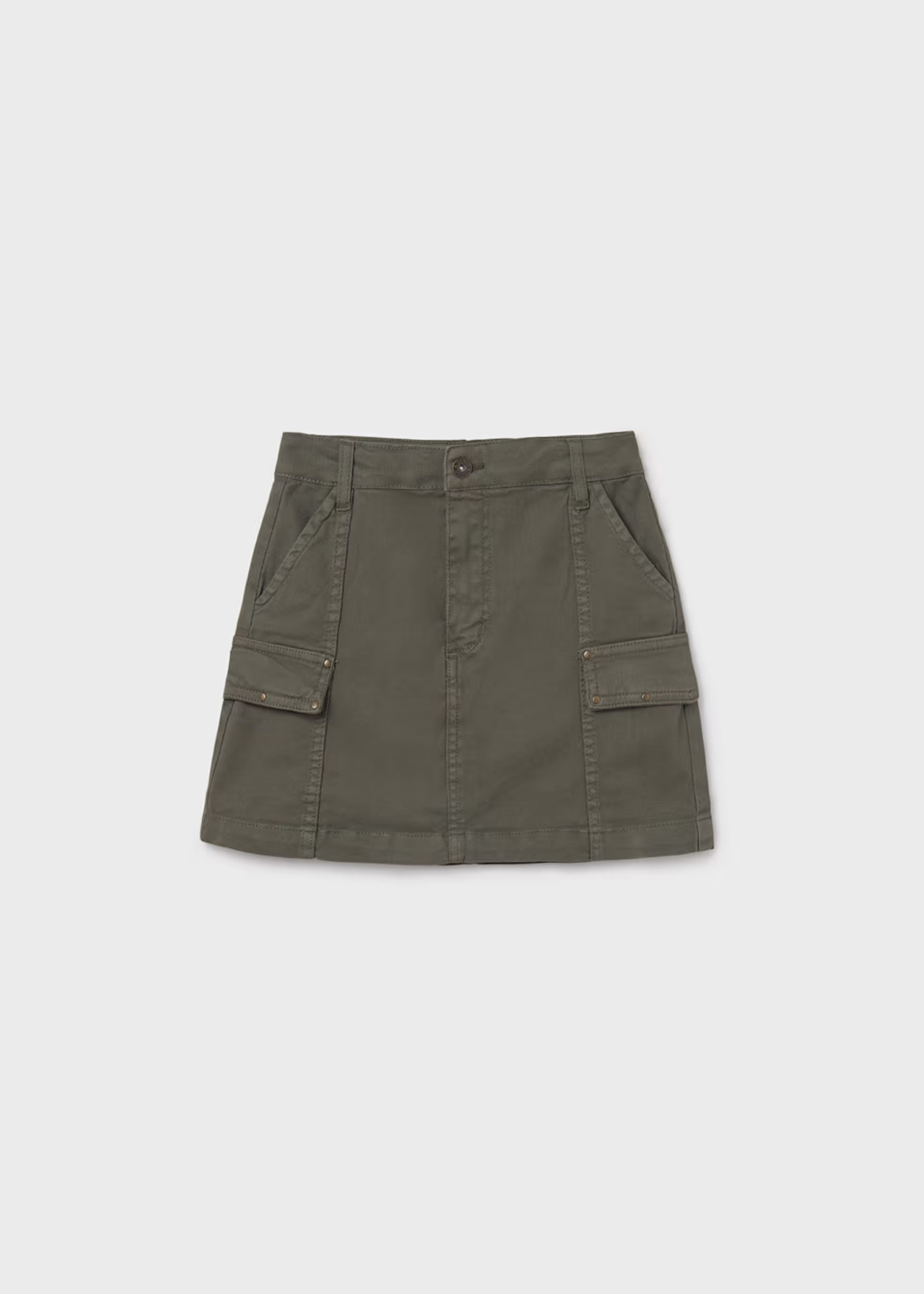 Falda Cargo Oliva