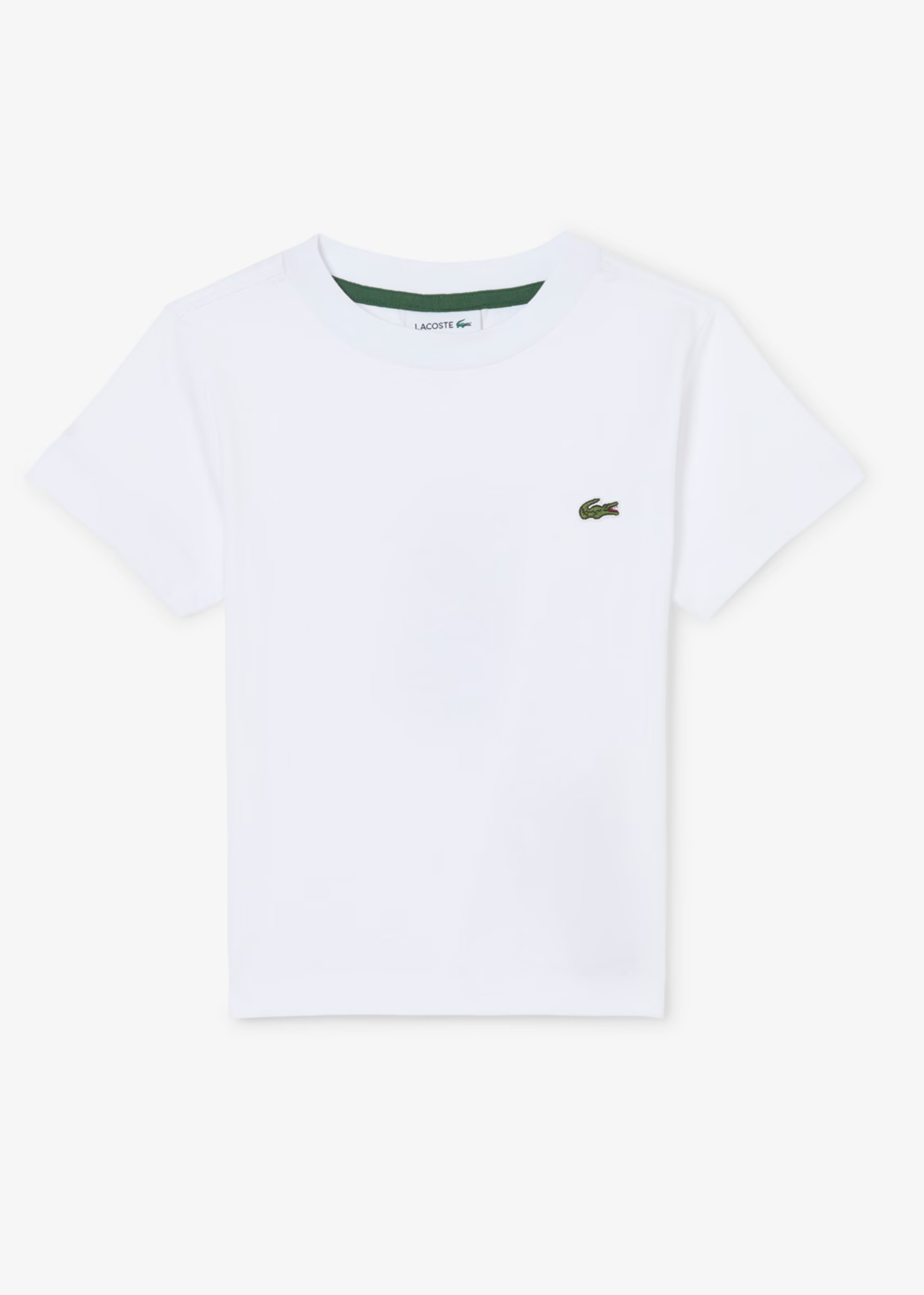 Camiseta Lacoste Blanco Minimalista