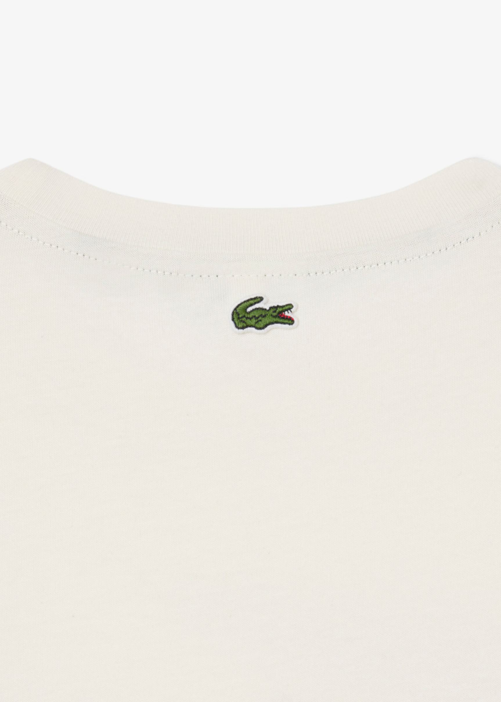 Camiseta Lacoste Crema Multi Croco
