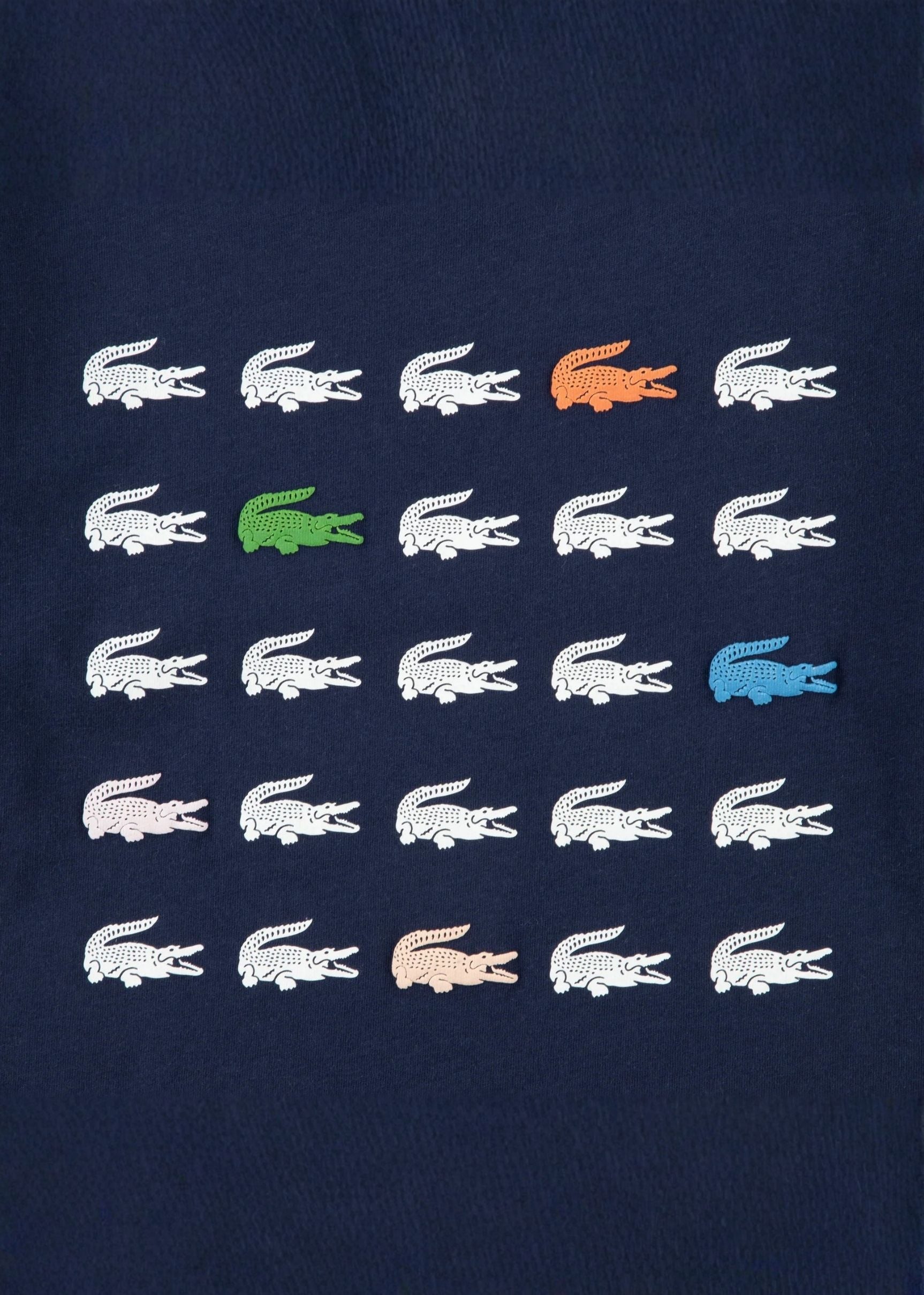 Camiseta Croc Grid Azul