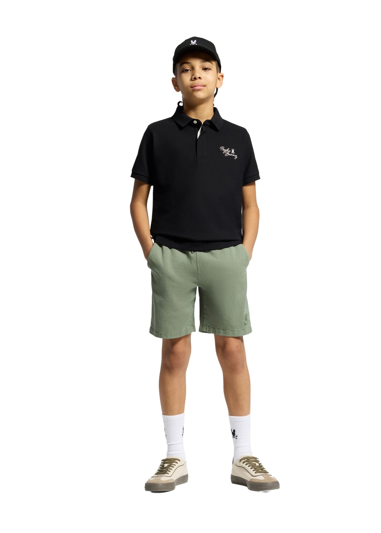 Polo Desert Algodón Negro