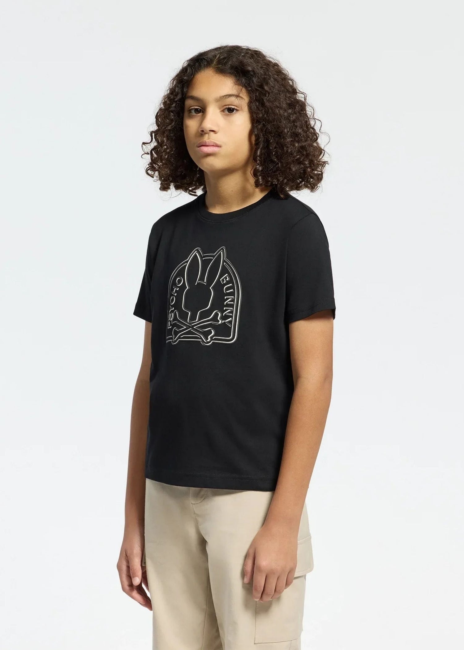 Camiseta Gráfica Melbourne Algodón Negro