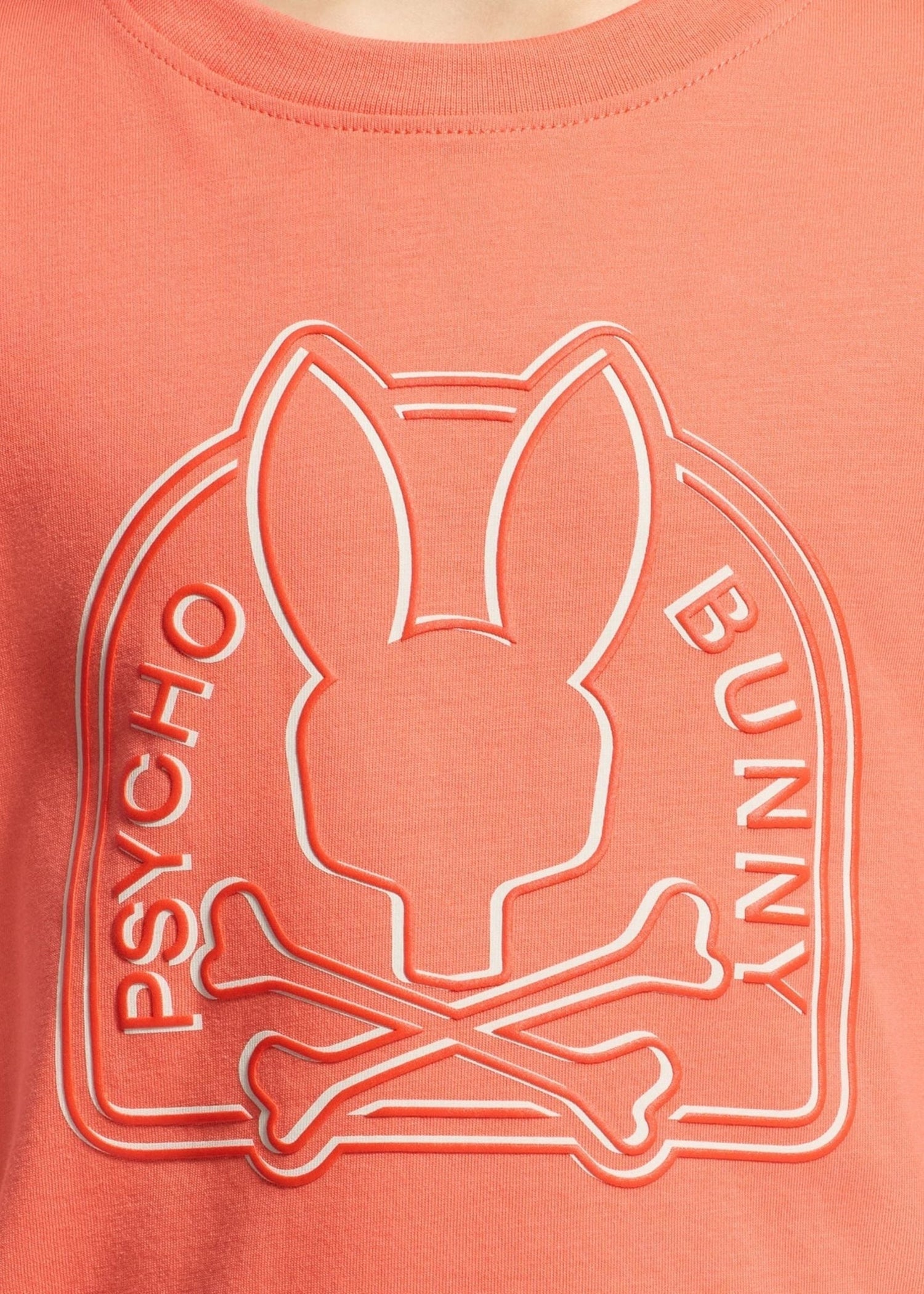 Camiseta Gráfica Melbourne Algodón Coral