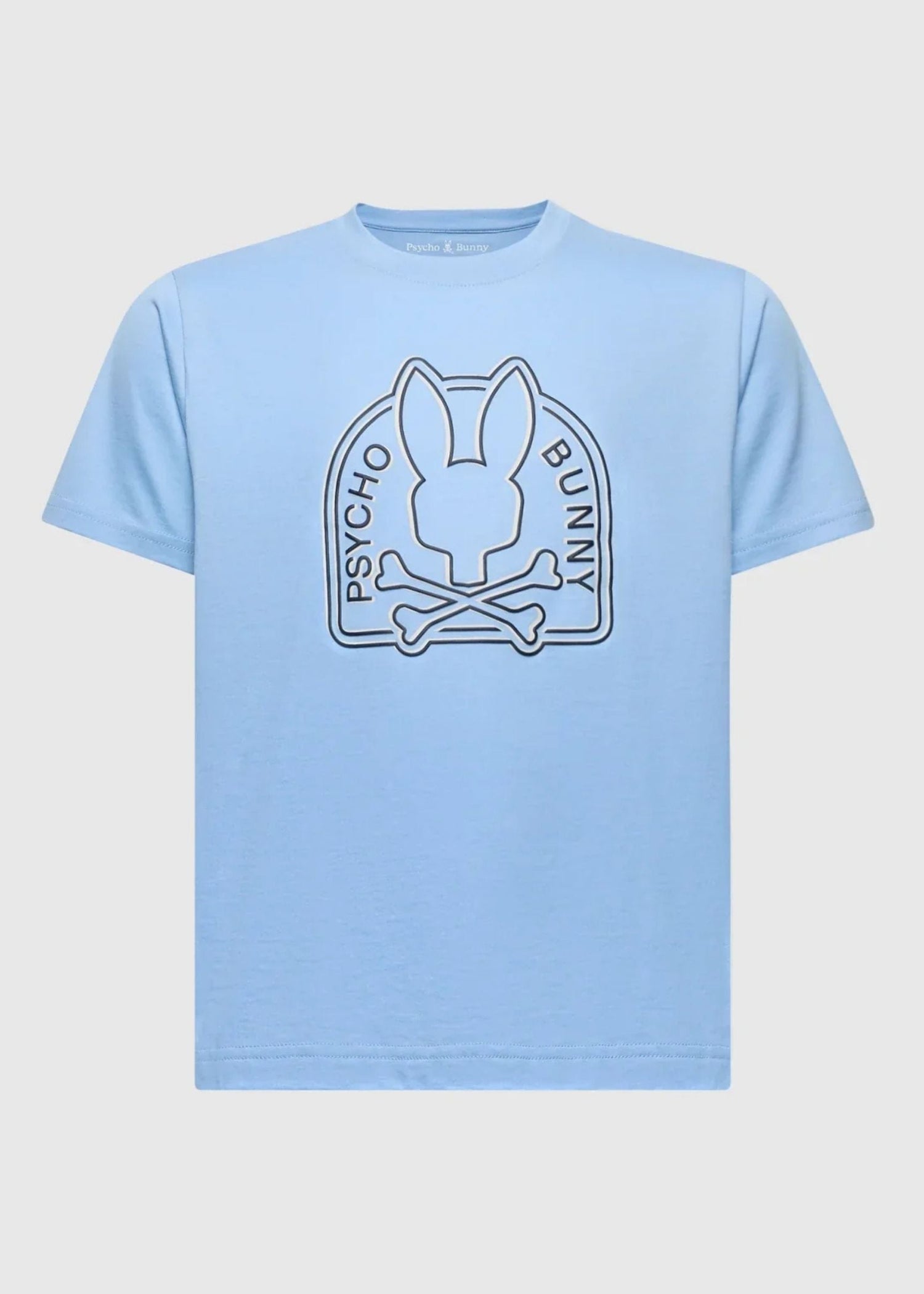 Camiseta Gráfica Melbourne Algodón Azul Claro