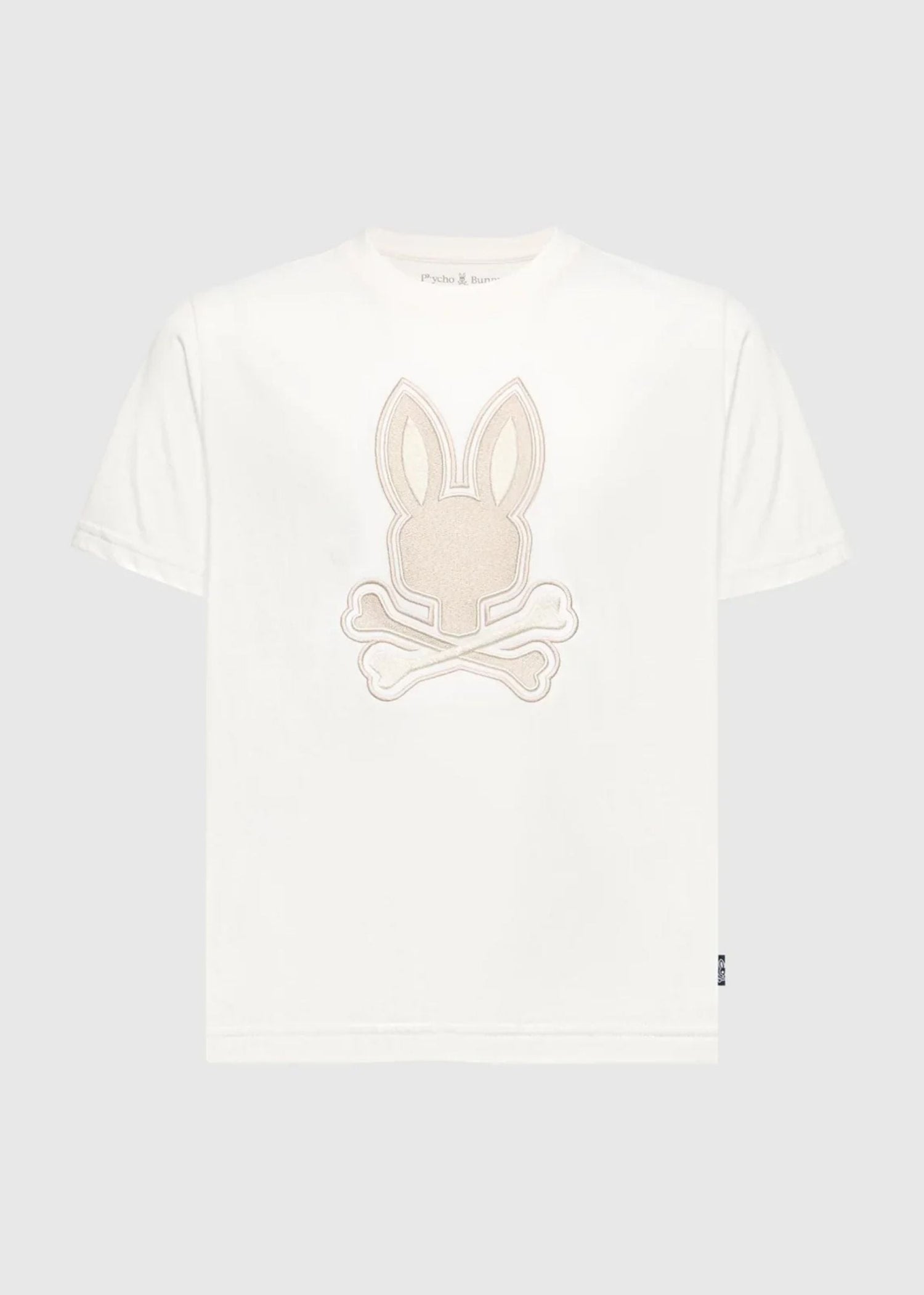 Camiseta Bordada New Castle Algodón Crudo