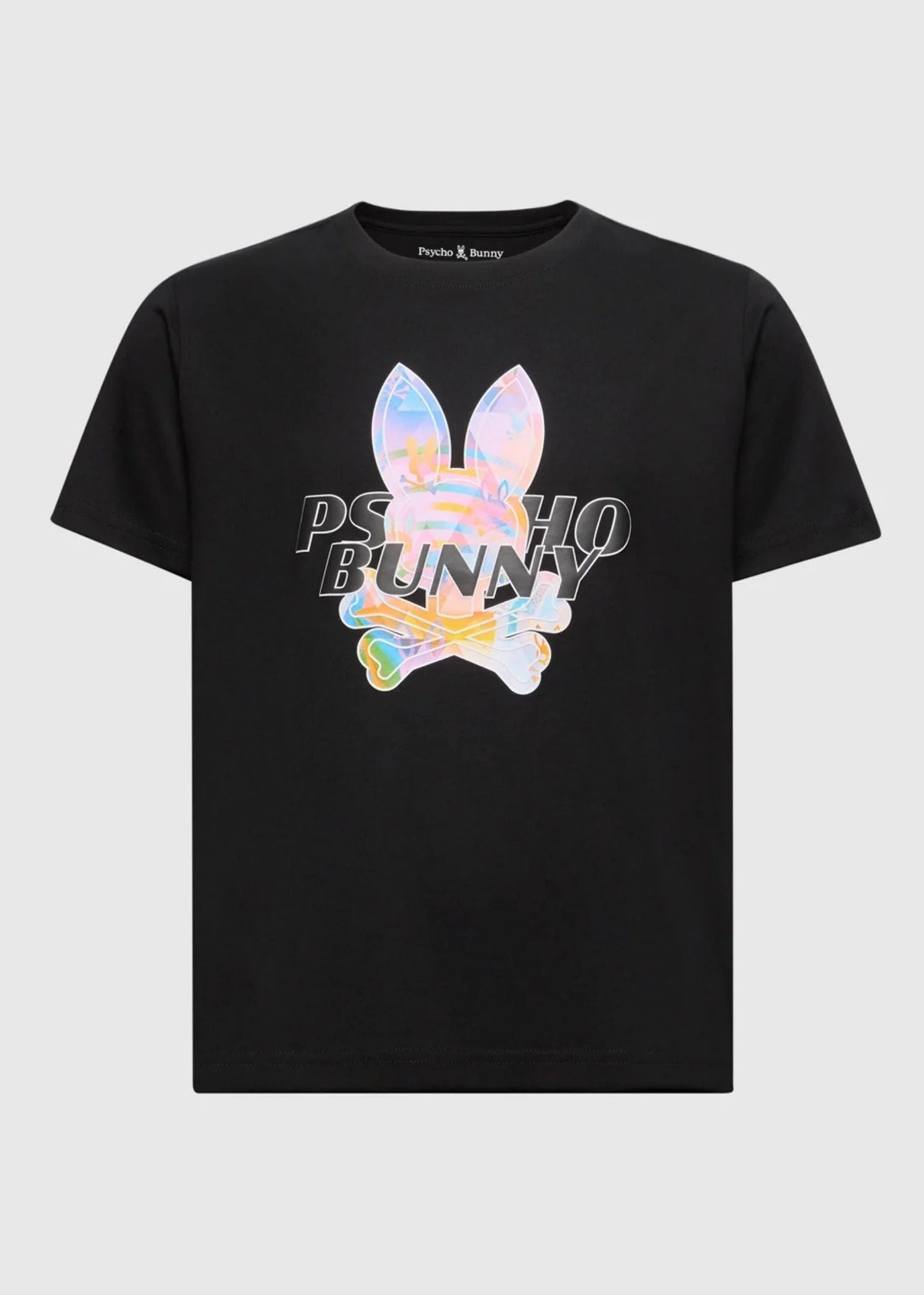 Camiseta Gráfica Milos Algodón Negro