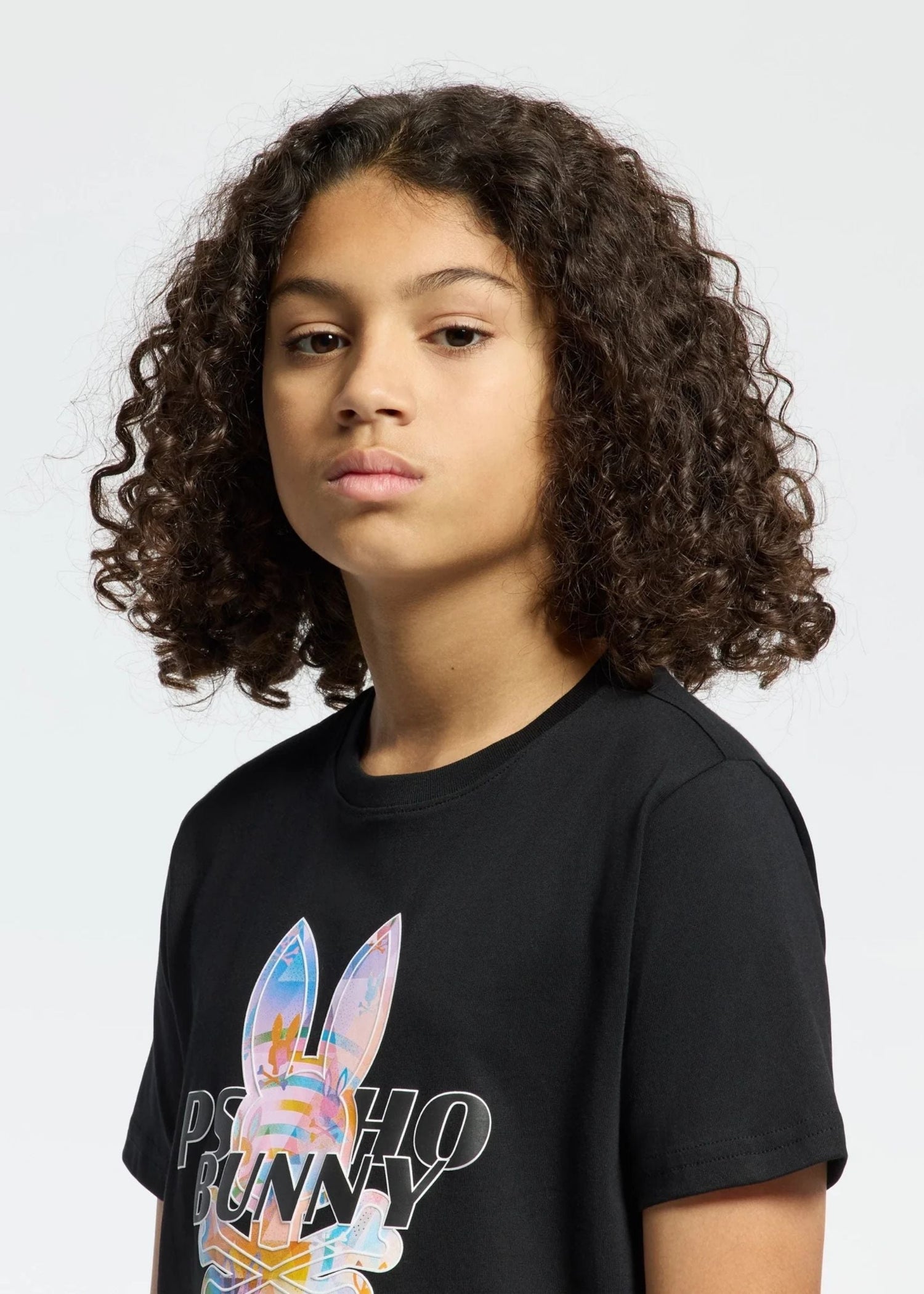 Camiseta Gráfica Milos Algodón Negro