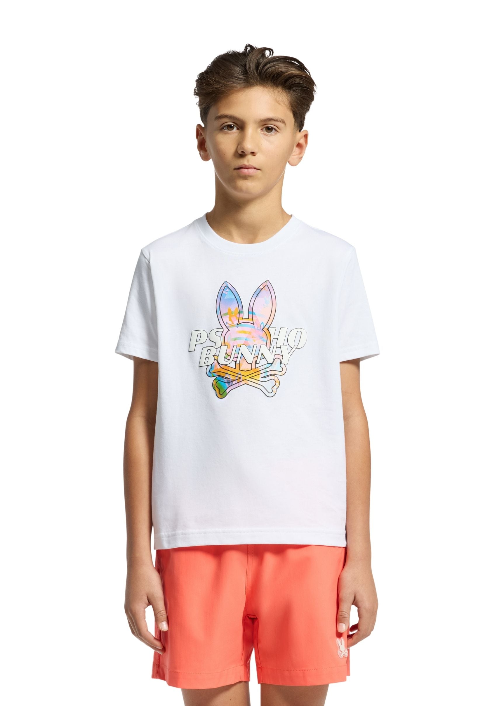 Camiseta Gráfica Milos Algodón Blanco
