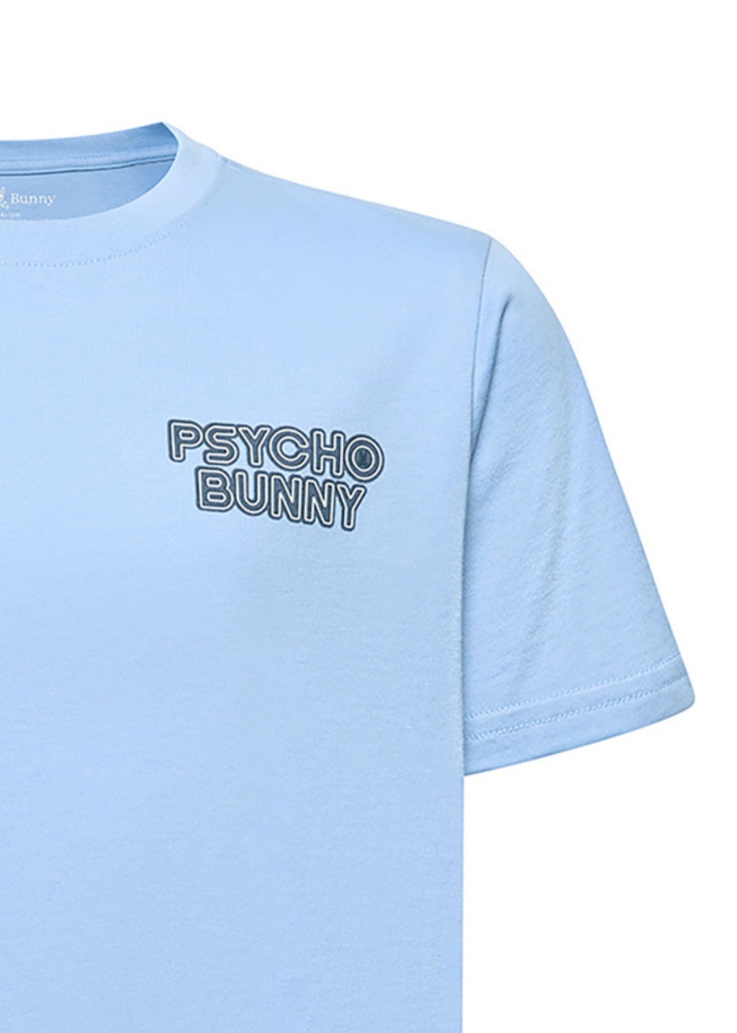 Camiseta Gráfica Sidney Algodón Azul Claro