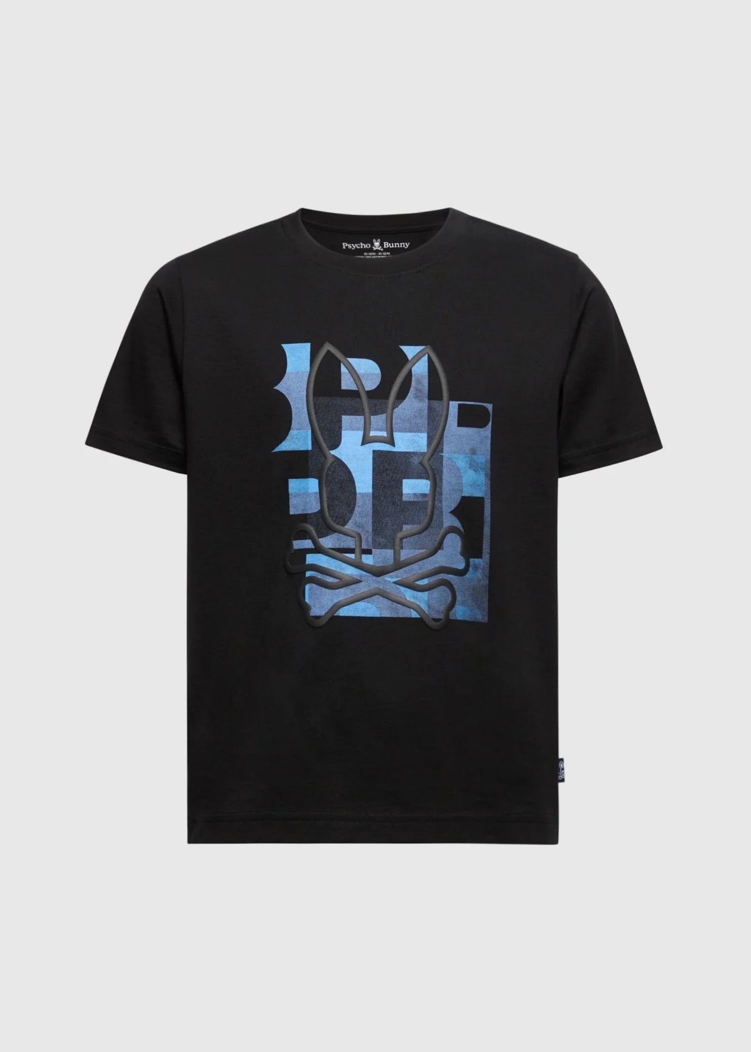 Camiseta Gráfica Zealand Algodón Negro