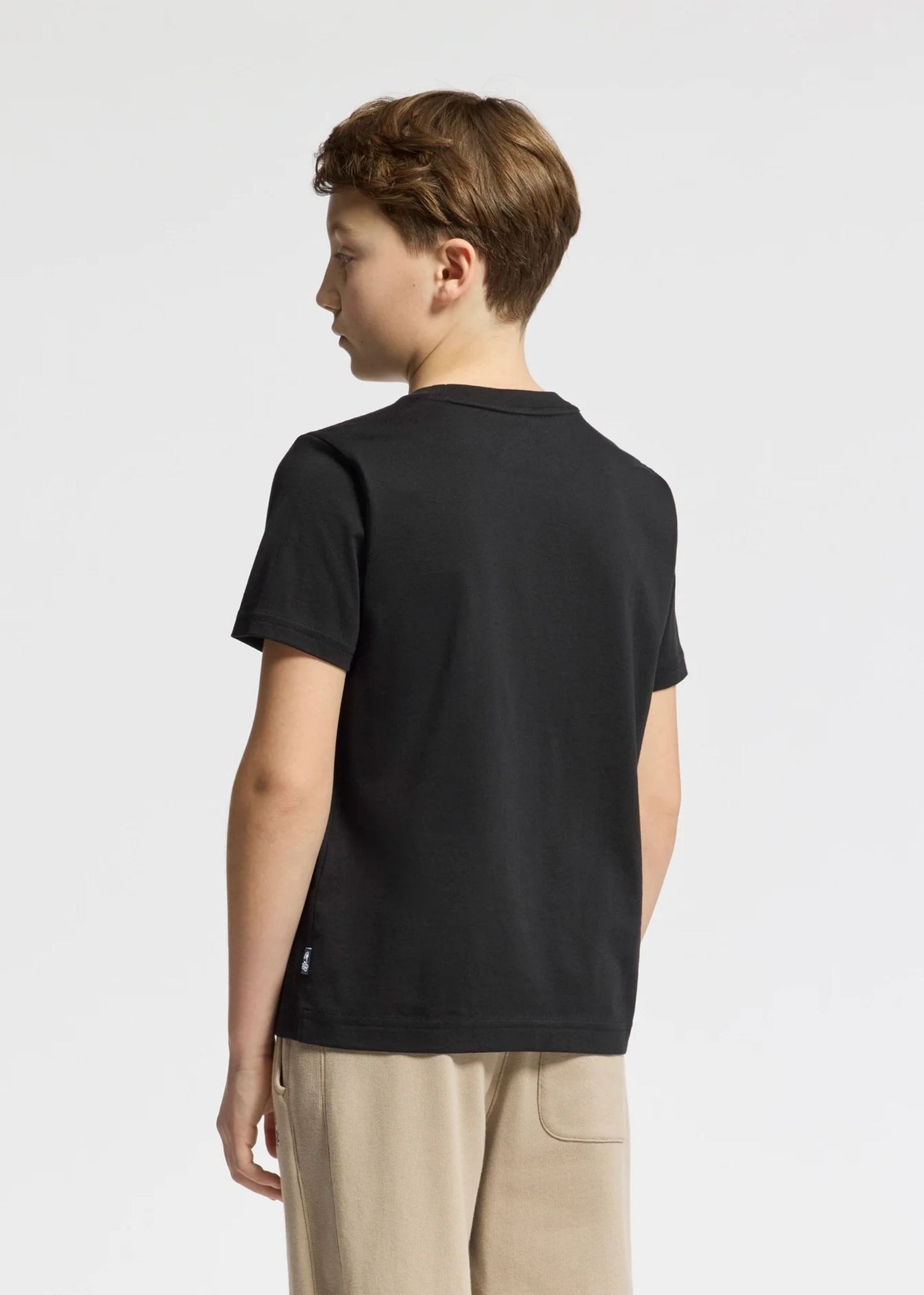 Camiseta Gráfica Zealand Algodón Negro