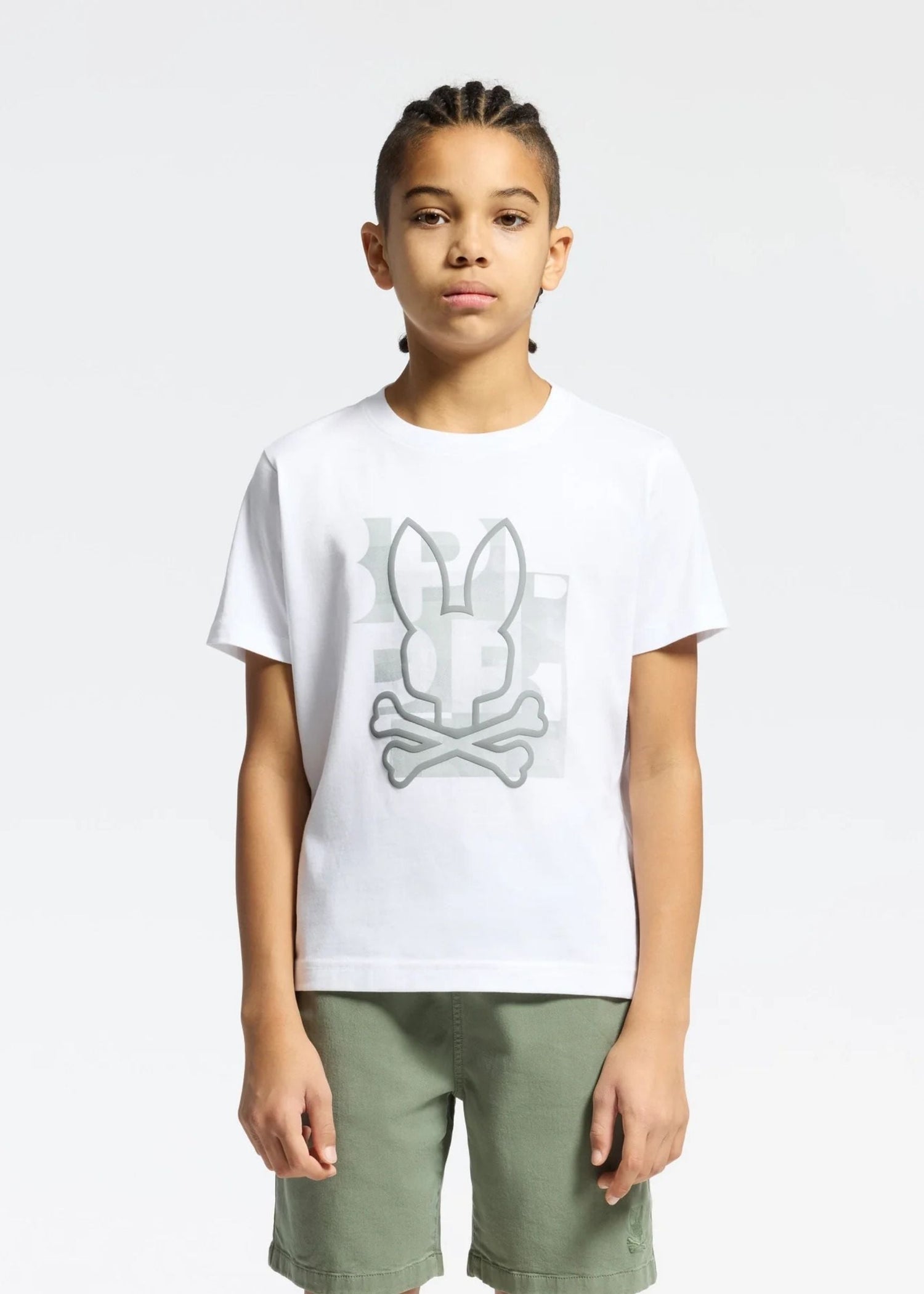 Camiseta Gráfica Zealand Algodón Blanco