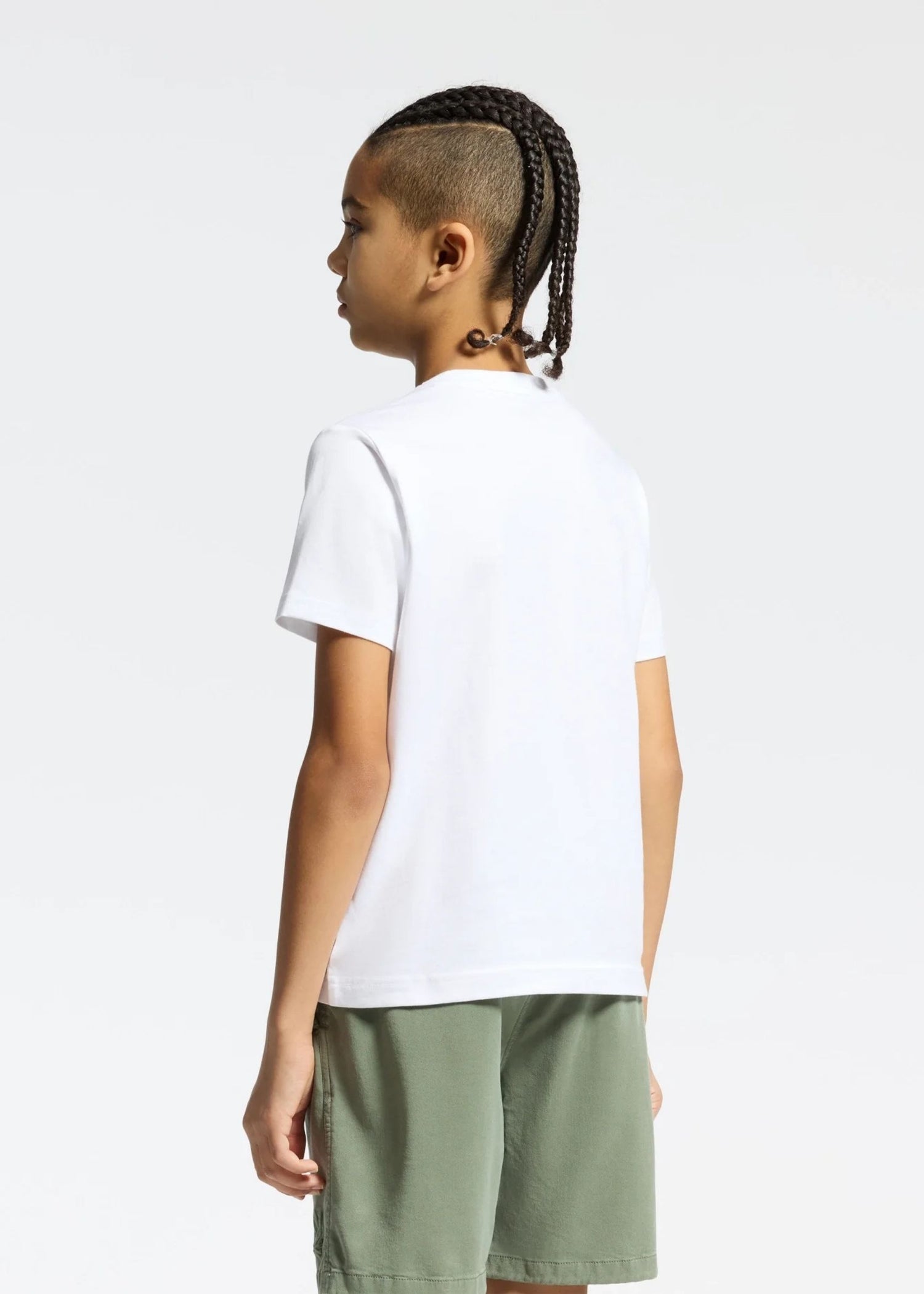 Camiseta Gráfica Zealand Algodón Blanco