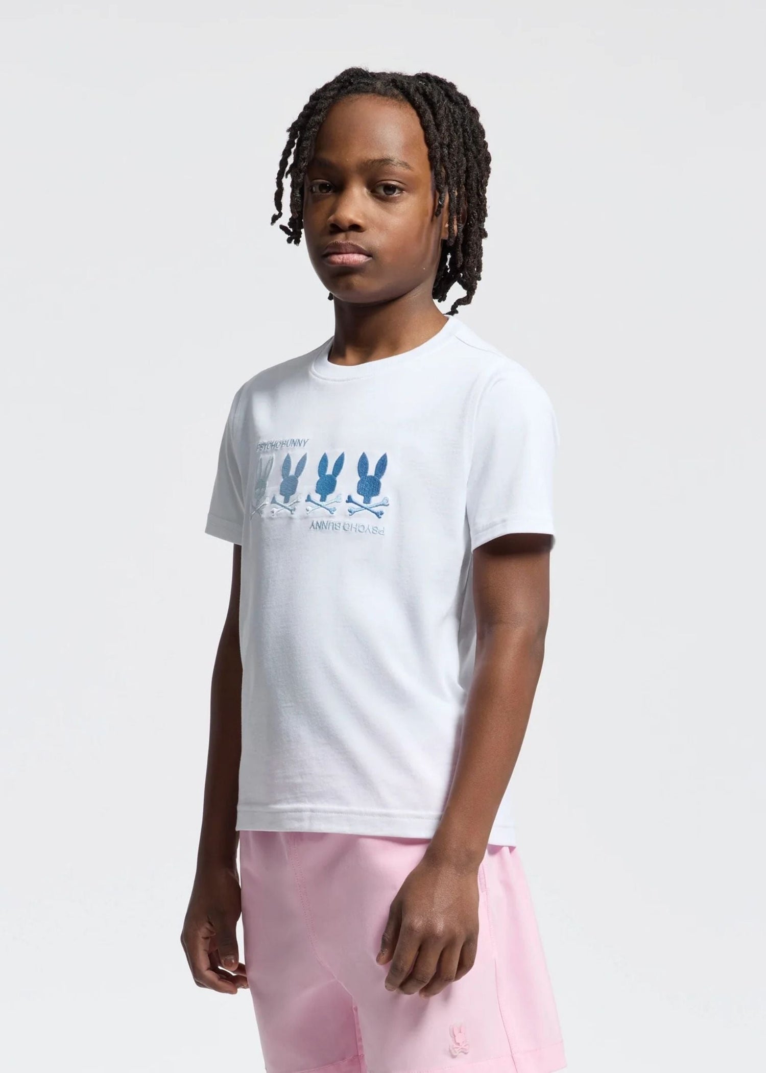 Camiseta Bordada Oceania Algodón Blanco