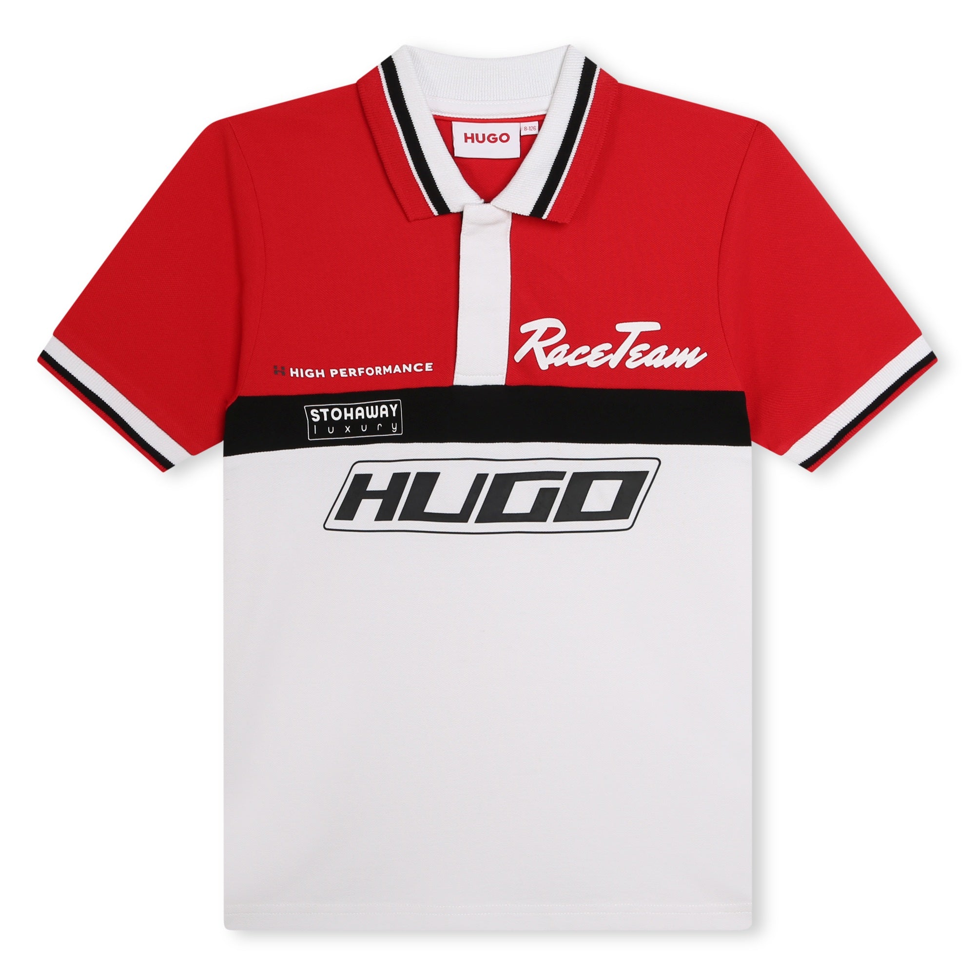 Polo Piqué Roja Niño