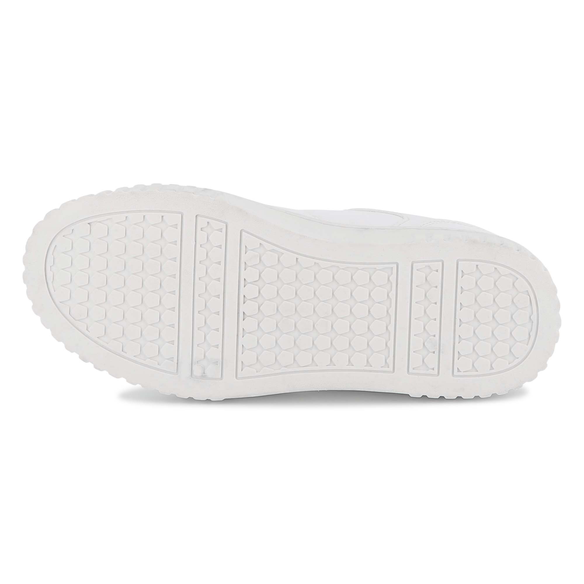 Sneakers blancos lOGO Iridiscente