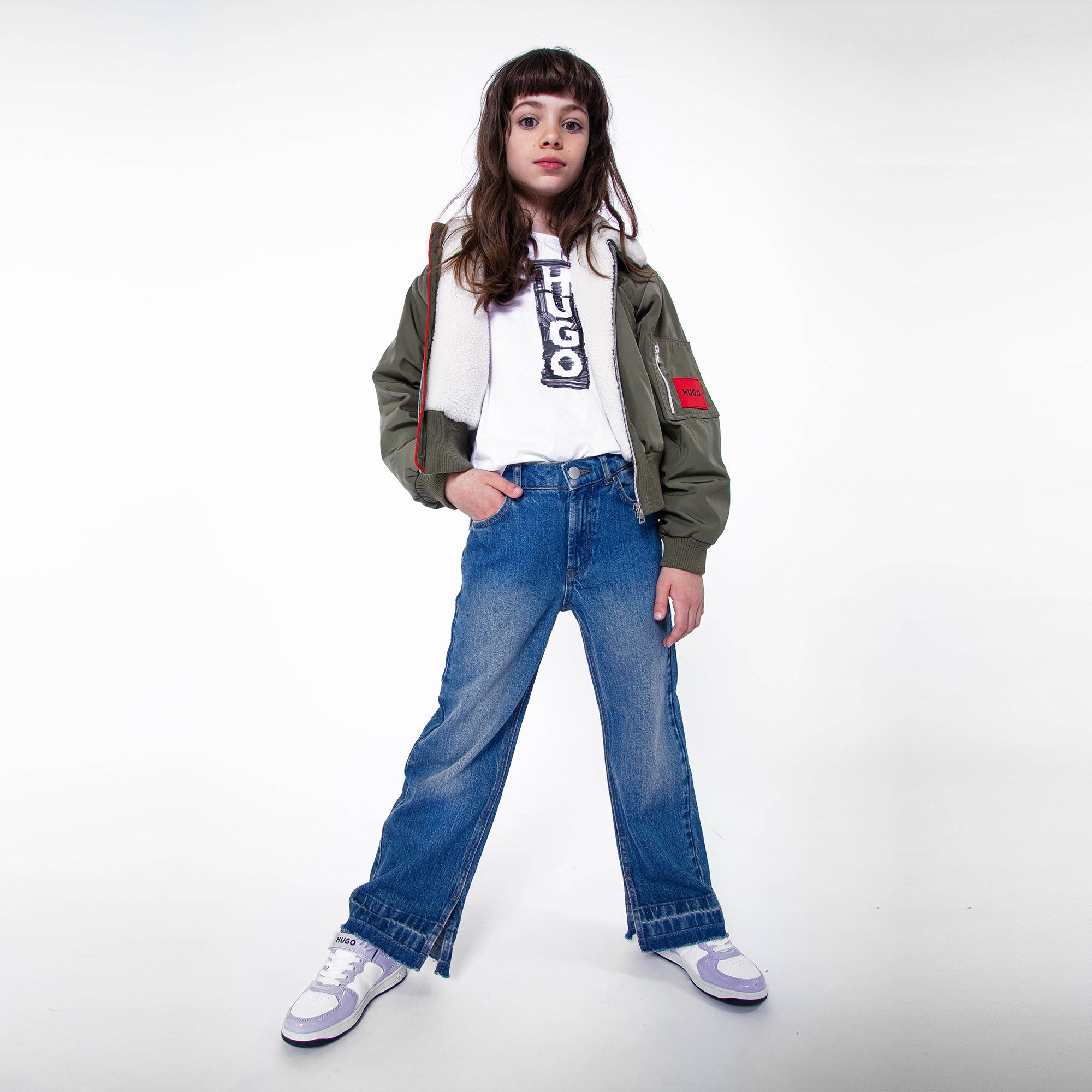 Jeans Z10 Blue Loose Fit Niña