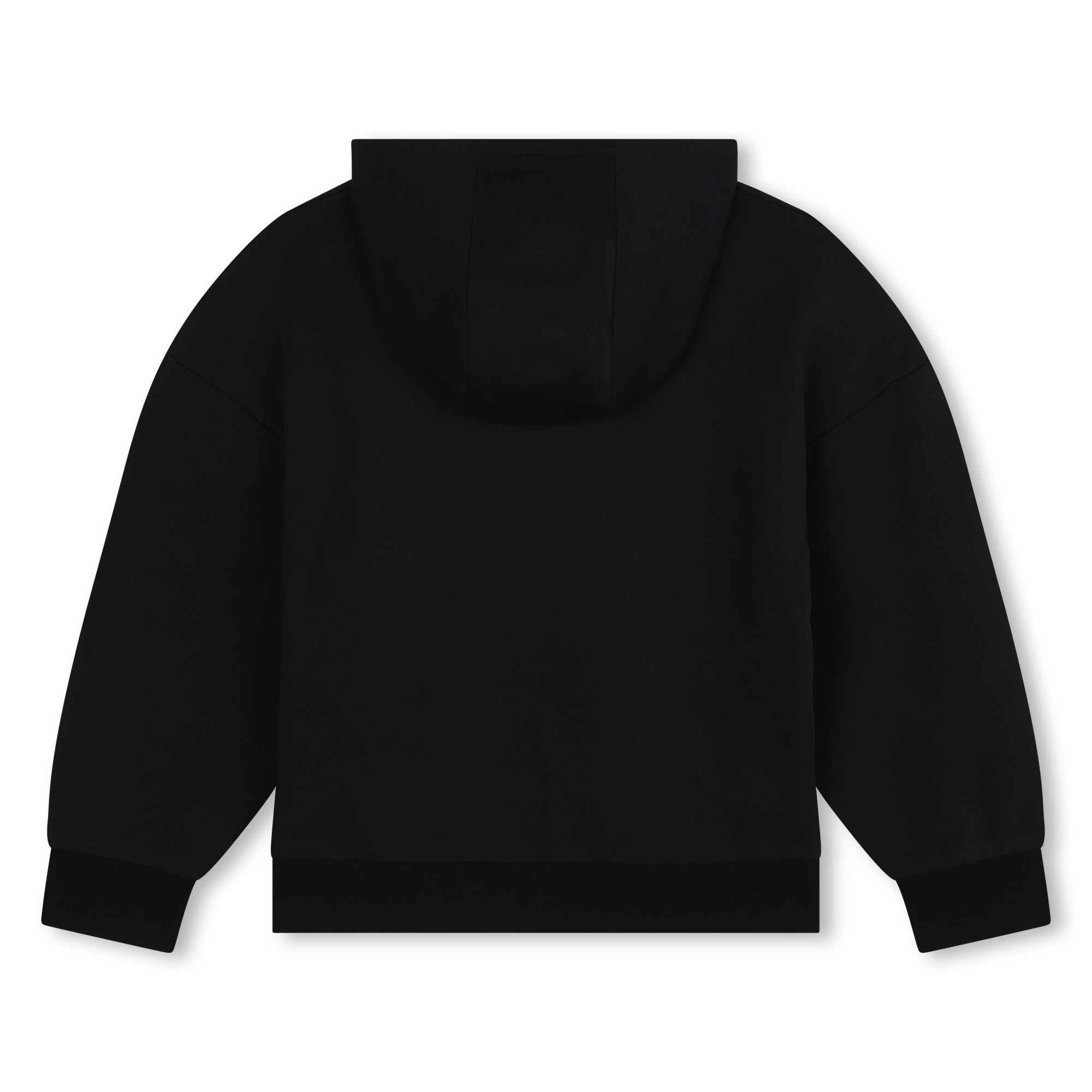 Hoodie Negro Oversized Fit Niña