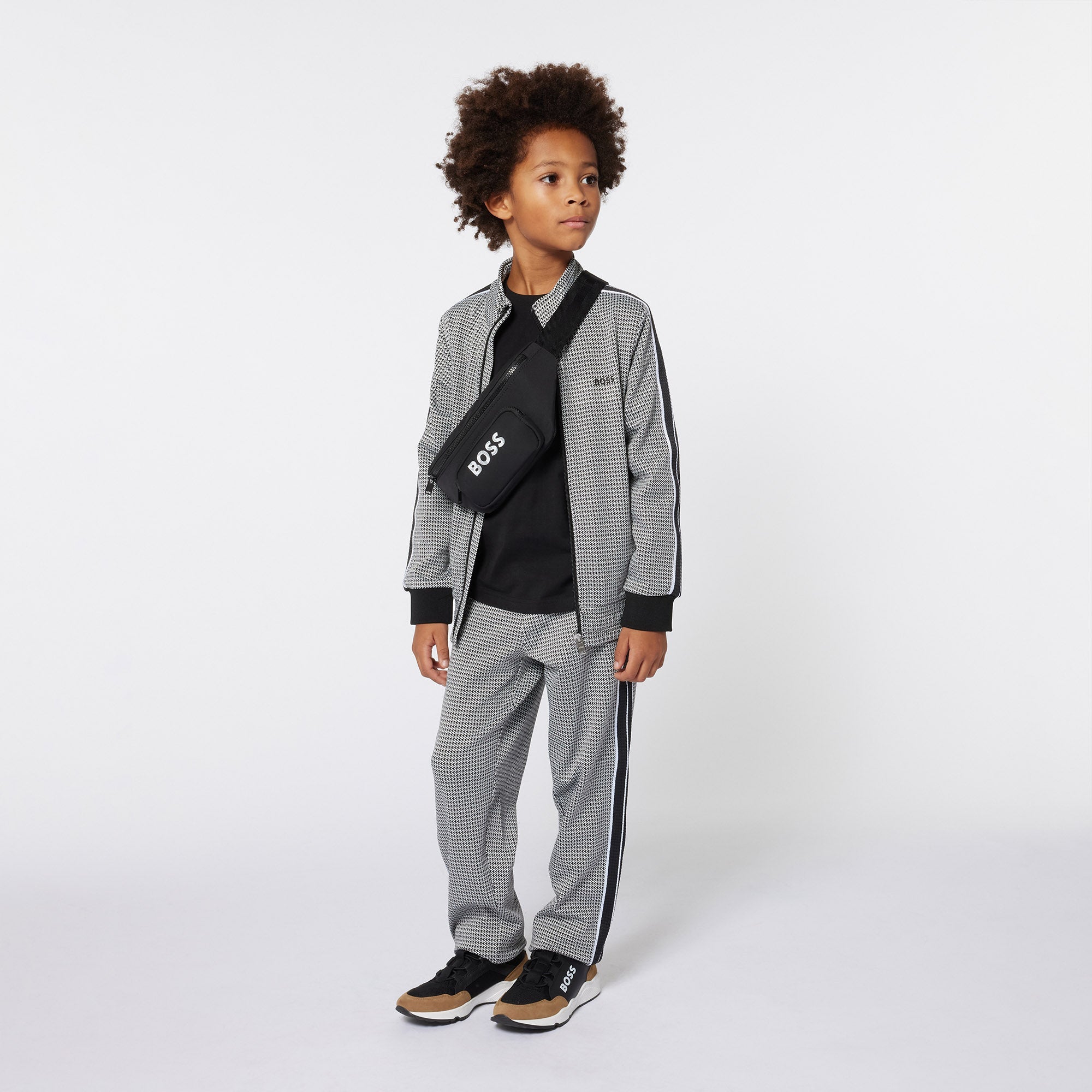 Jogger Pata De Gallo Slim Fit Niño