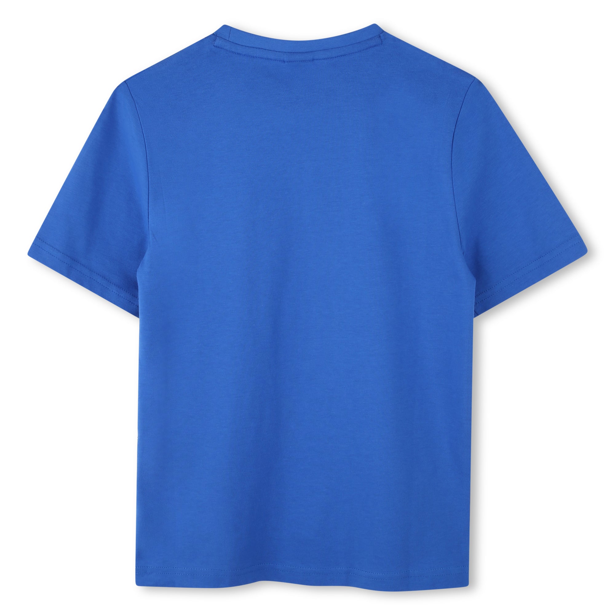 Camiseta Azul Estampado Abstracto Niño