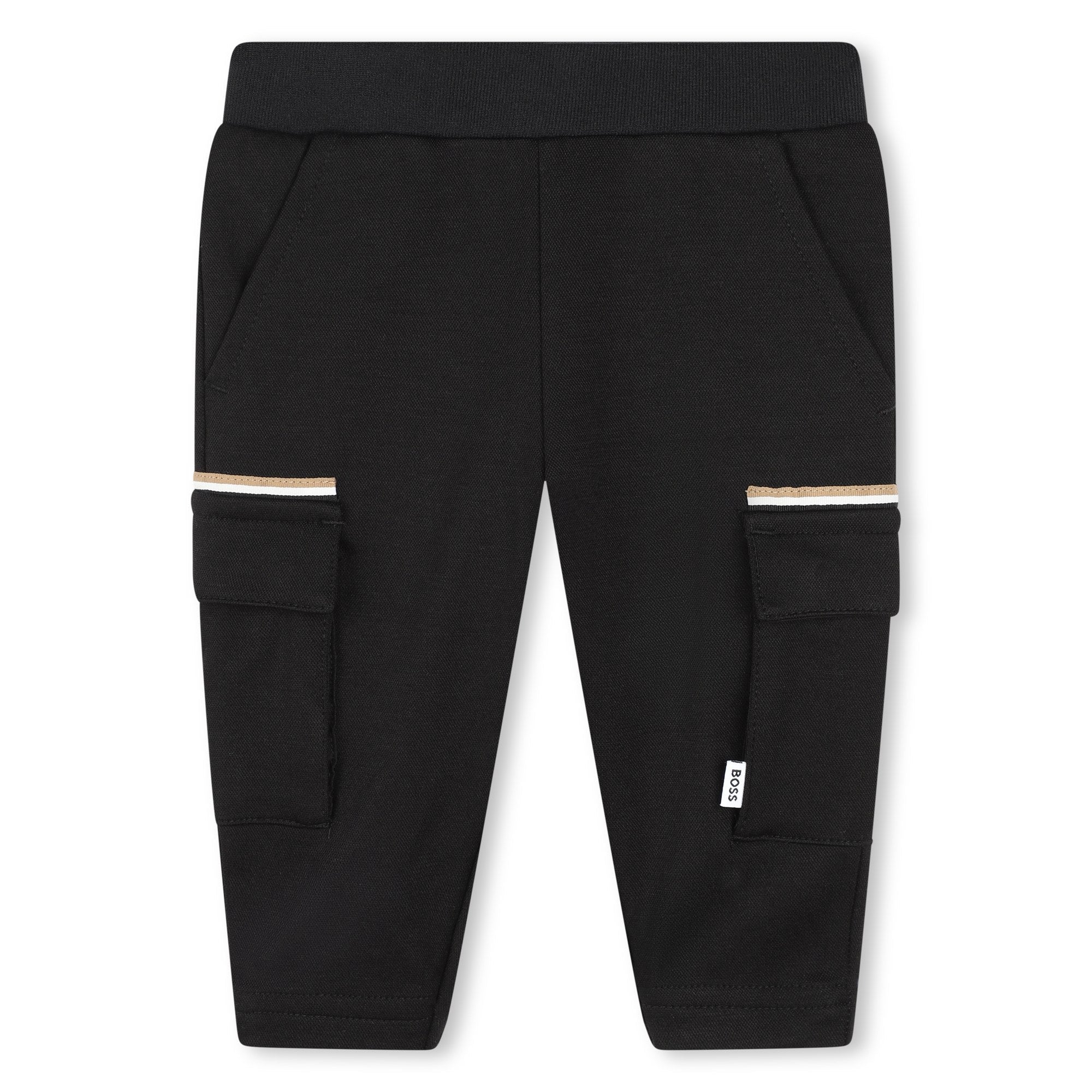 Pantalón Cargo Negro Bebé