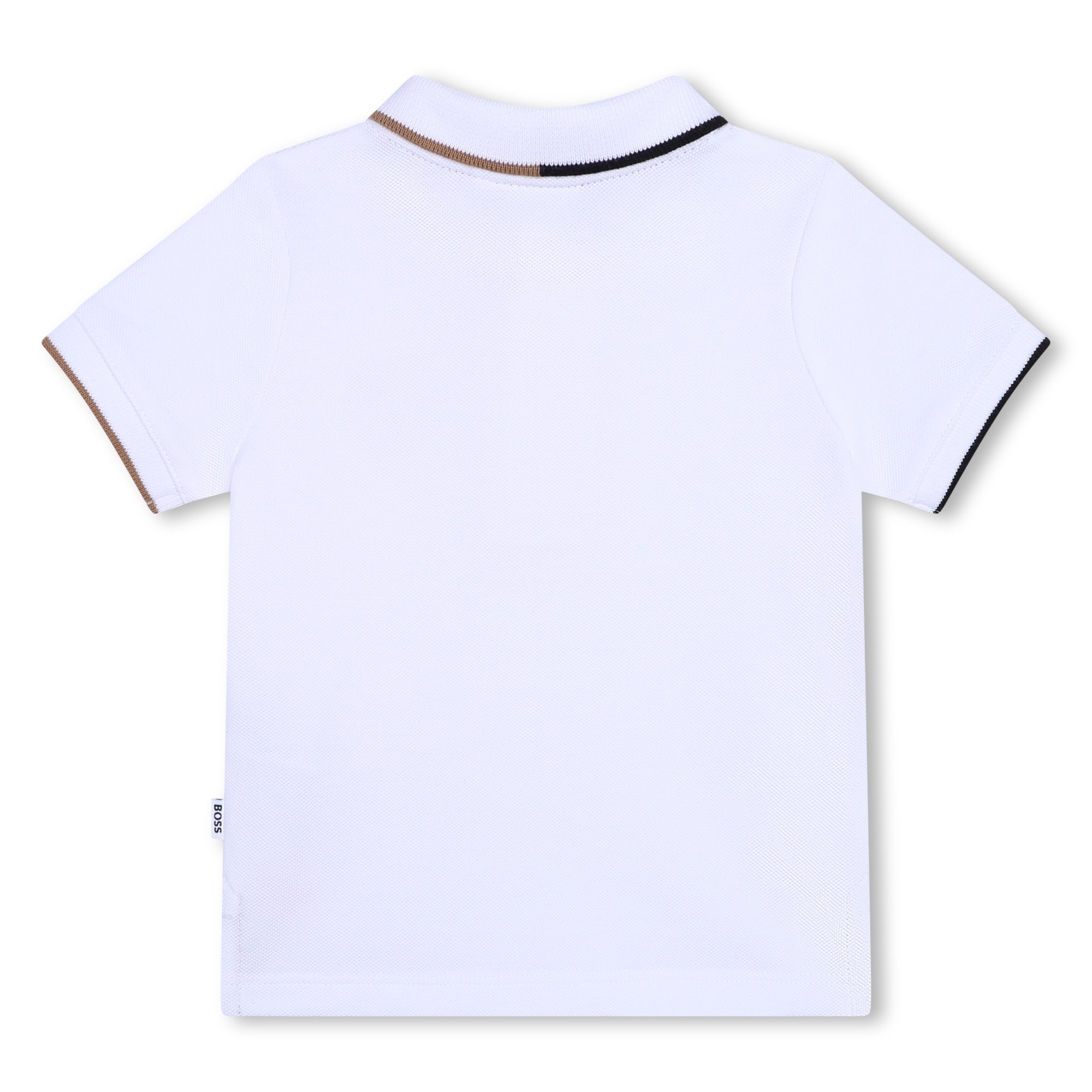 Polo Piqué Blanco Bebé