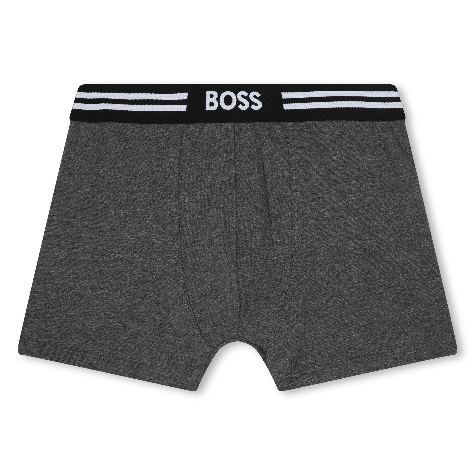 Set 2 Boxers Negro & Gris Niño