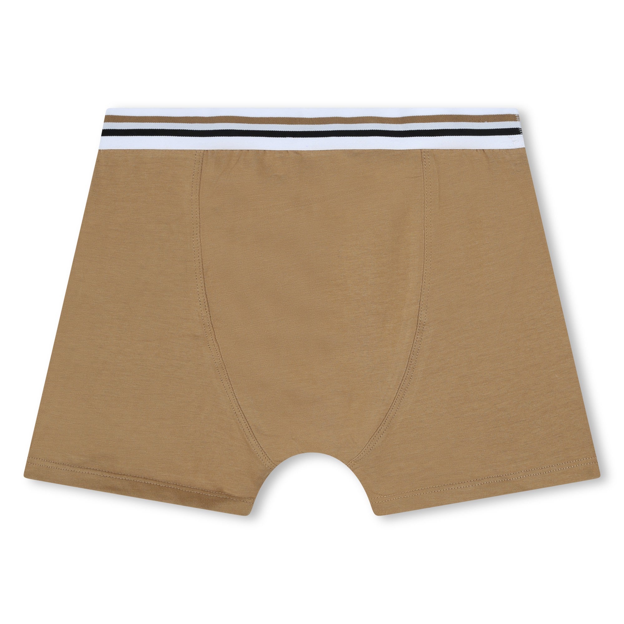 Set 2 Boxers Negro & Camel Niño